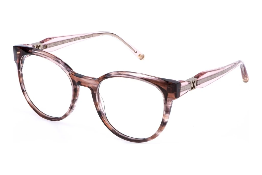 Escada VESF88 0VBL STRIPED BROWN/PINK Escada VESF88 0VBL STRIPED BROWN/PINK