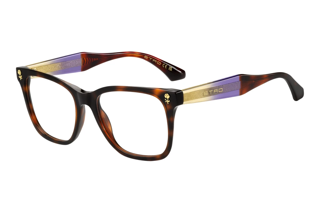 Etro ETRO 0115 ECM VIOLET HAVANA BURGUNDY Etro ETRO 0115 ECM VIOLET HAVANA BURGUNDY