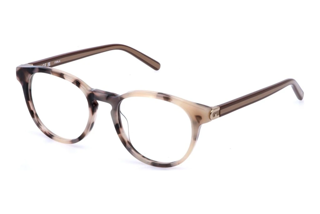 Furla VFU993 0XA5 SHINY OPAL BROWN/WHITE HAVANA Furla VFU993 0XA5 SHINY OPAL BROWN/WHITE HAVANA