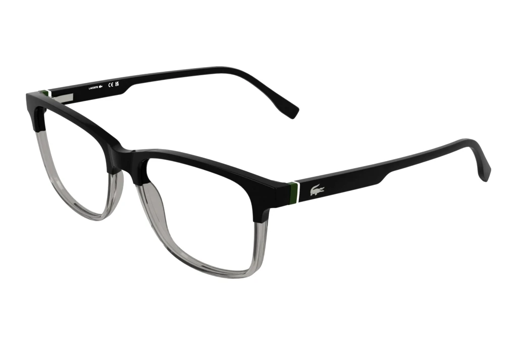 Lacoste L4002 001 BLACK BLACK/TRANSPARENT GREY Lacoste L4002 001 BLACK BLACK/TRANSPARENT GREY