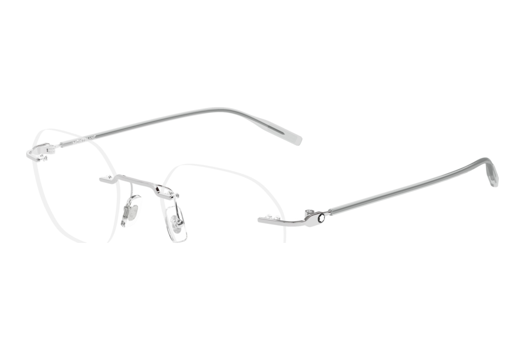 Mont Blanc MB0471O 004 SILVER Mont Blanc MB0471O 004 SILVER