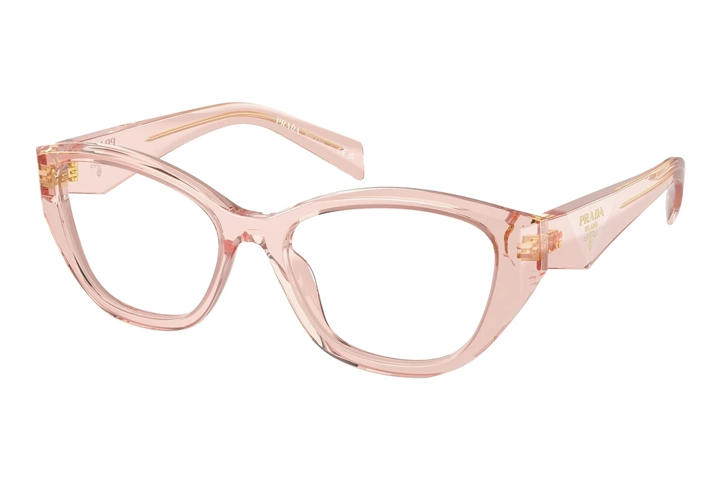 Prada   PR 21ZV 19Q1O1 Transparent Peach Prada   PR 21ZV 19Q1O1 Transparent Peach