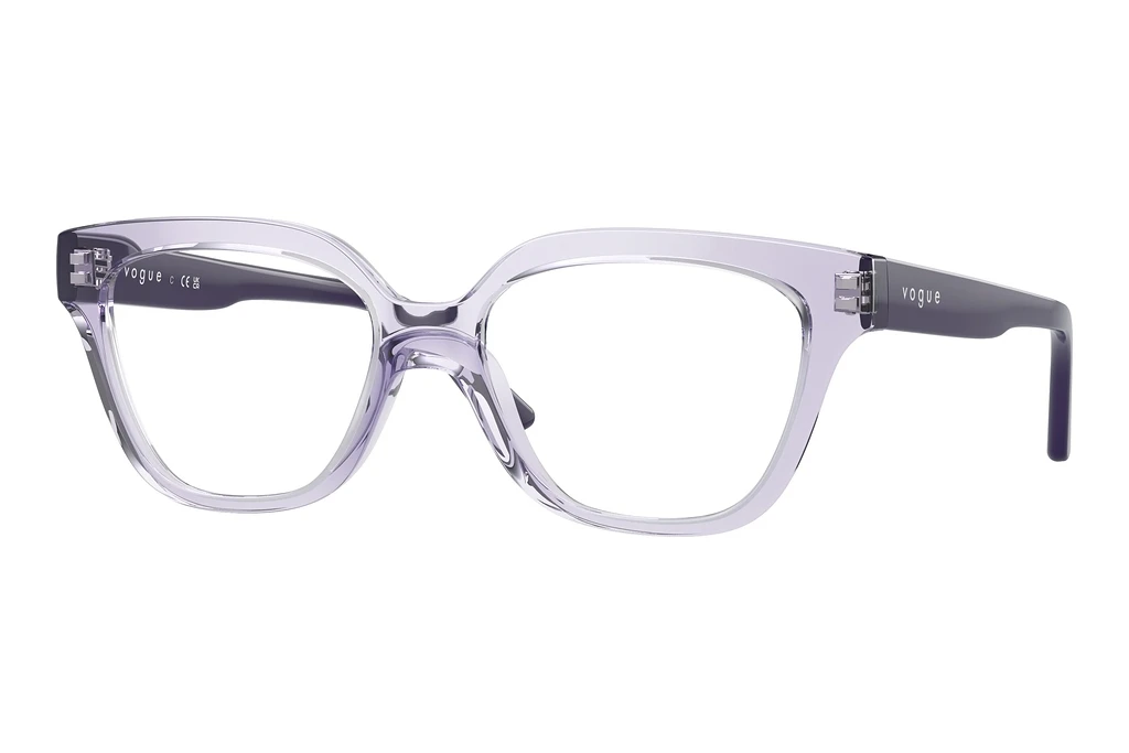 Vogue Eyewear   VY2023 2745 Transparent Violet Vogue Eyewear   VY2023 2745 Transparent Violet