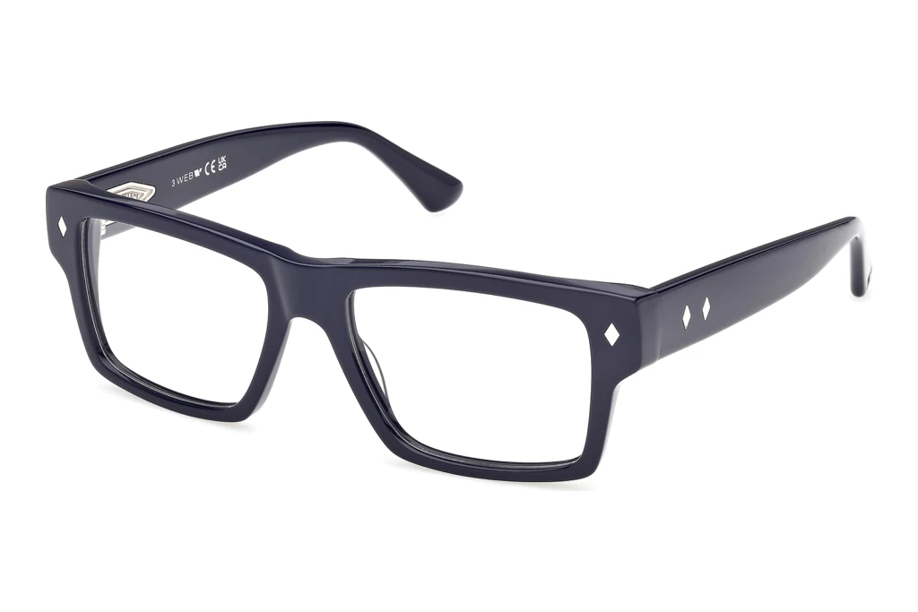 Web Eyewear WE5415 090 Glänzend Blau Web Eyewear WE5415 090 Glänzend Blau