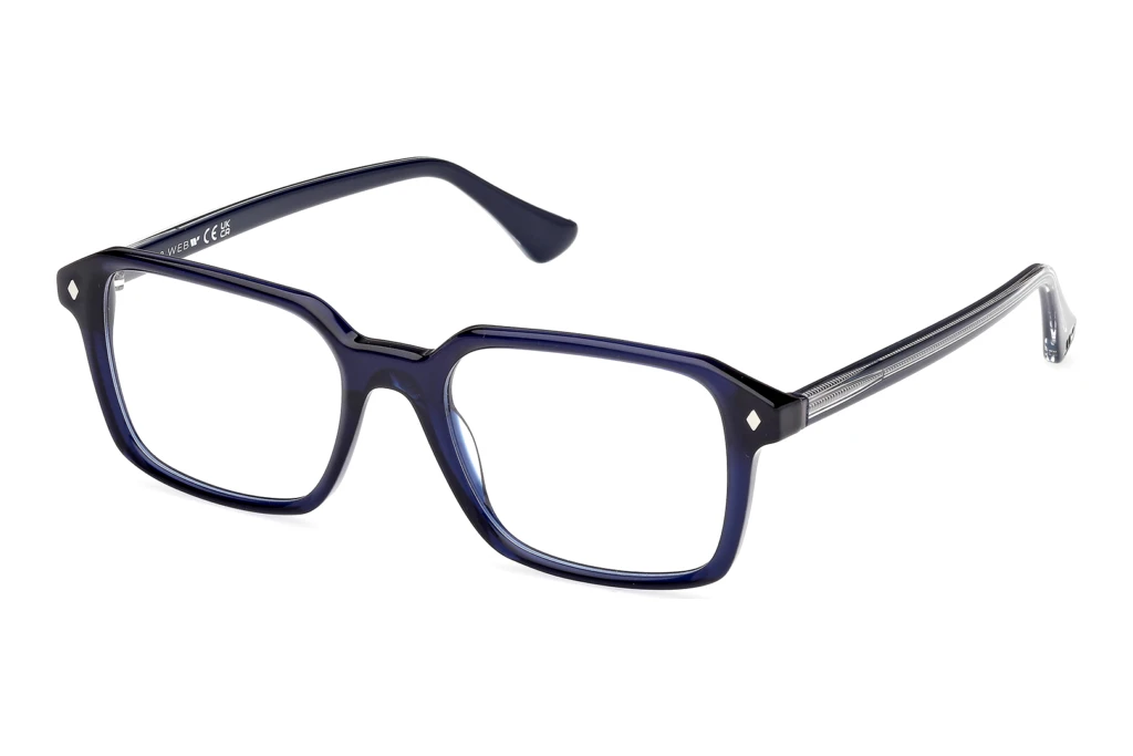 Web Eyewear WE5463 092 Glänzend Blau Web Eyewear WE5463 092 Glänzend Blau