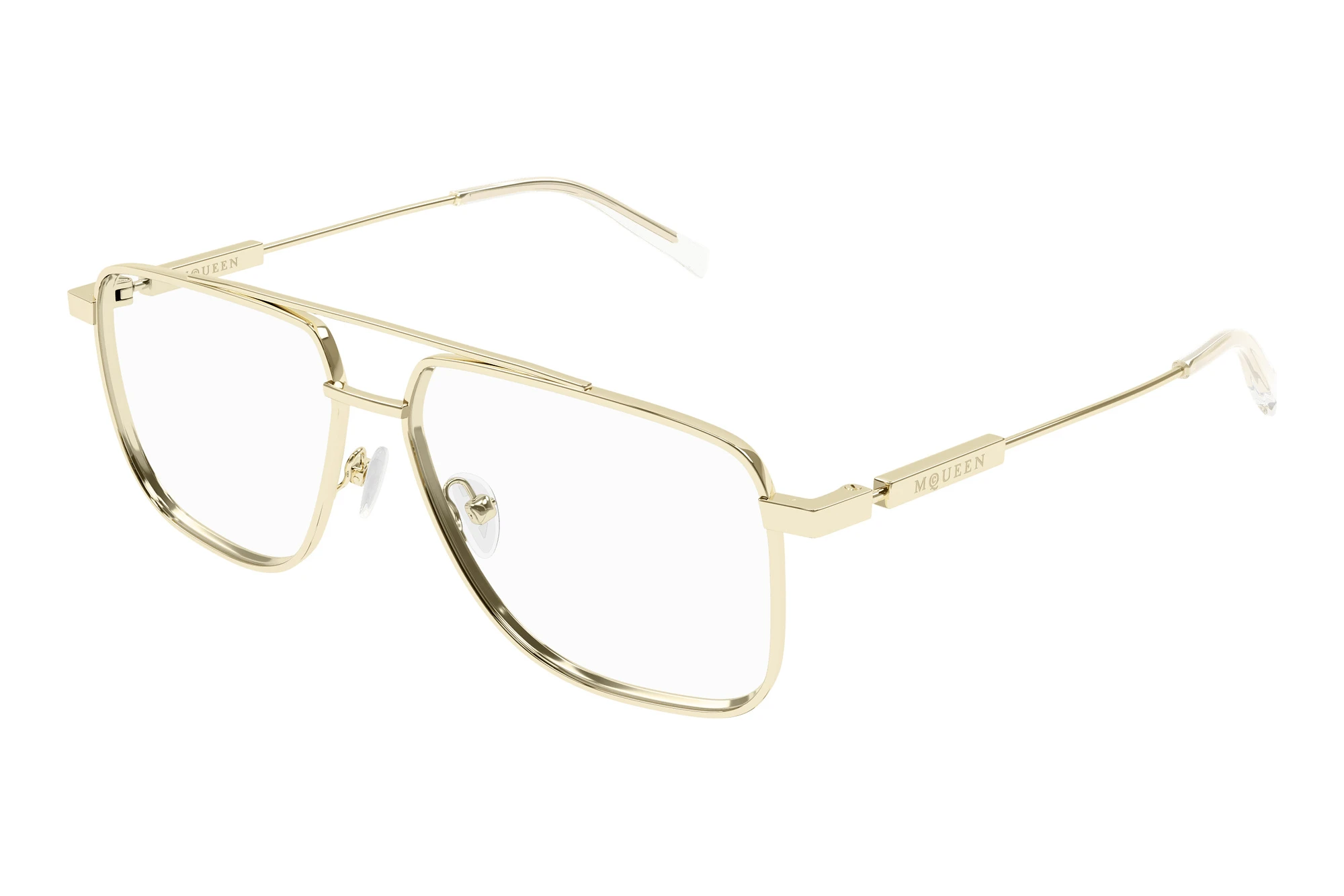 Alexander McQueen AM0480O 002 GOLD Alexander McQueen AM0480O 002 GOLD