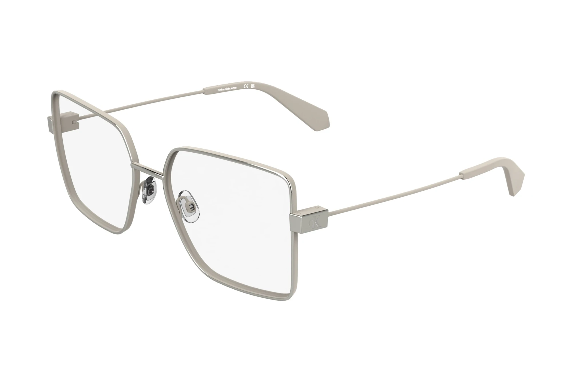Calvin Klein CKJ26203 042 SILVER SILVER/MATTE IVORY Calvin Klein CKJ26203 042 SILVER SILVER/MATTE IVORY