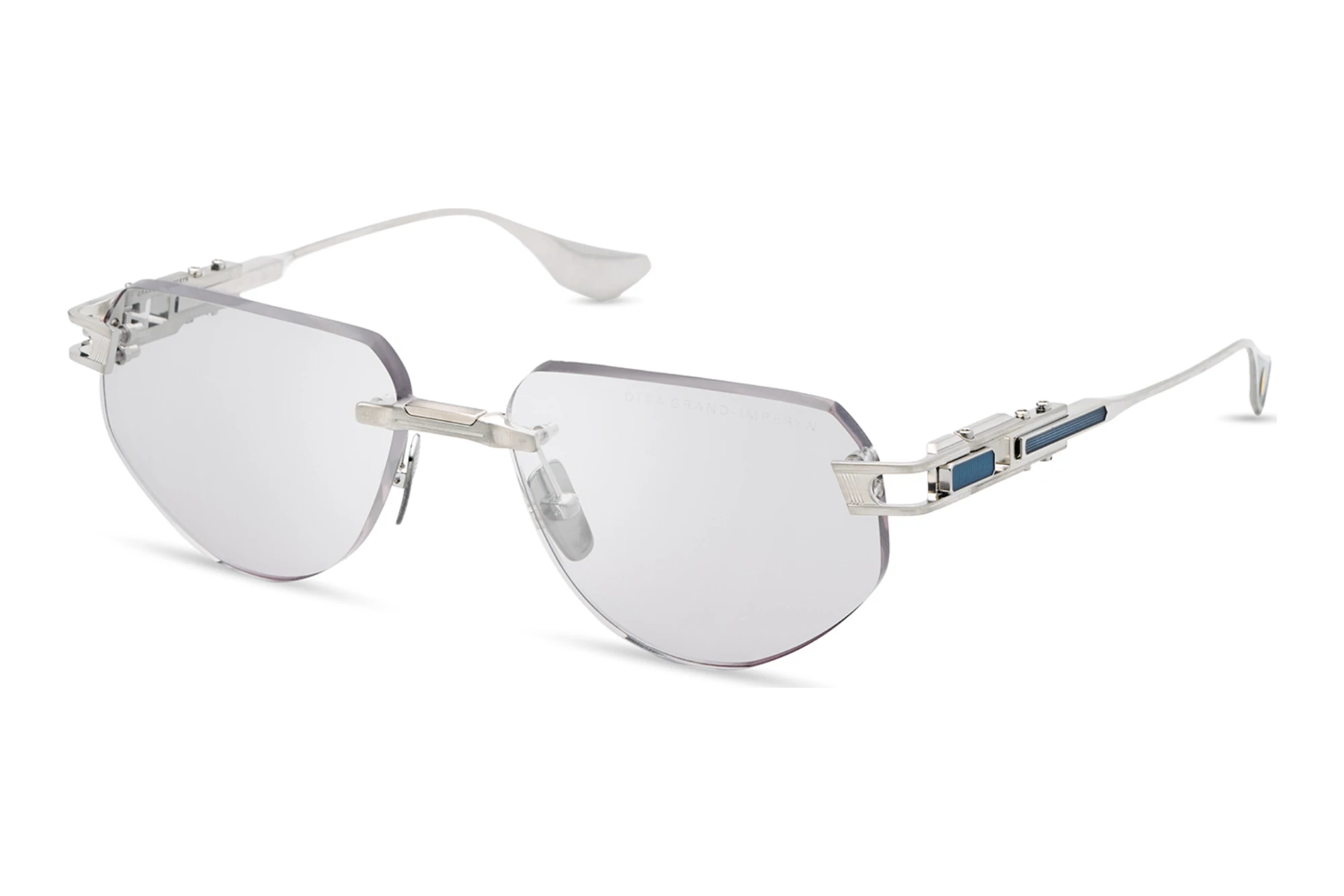 DITA DTX-164 02A BRUSHED RAW TITANIUM SILVER DITA DTX-164 02A BRUSHED RAW TITANIUM SILVER