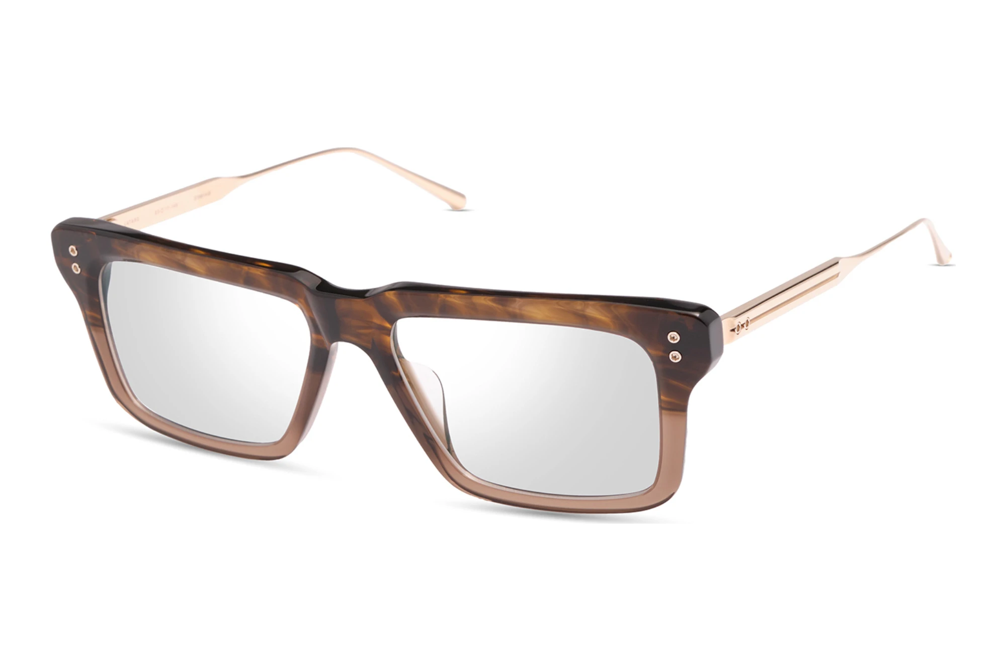 DITA DTX-461 02A BURNT TIMBER - WHITE GOLD DITA DTX-461 02A BURNT TIMBER - WHITE GOLD