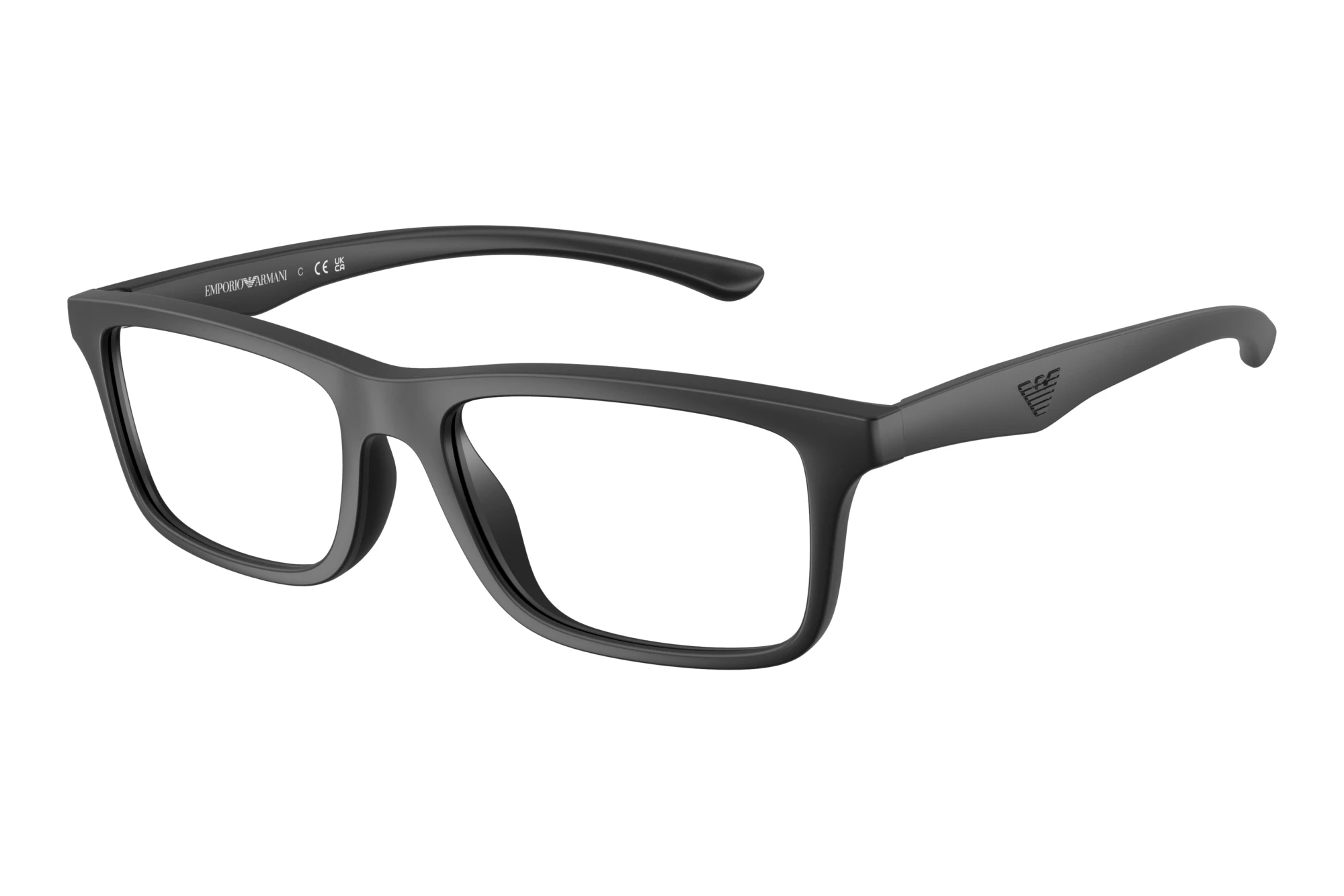 Emporio Armani EA3285U 5001 Matte Black/Black Rubber Emporio Armani EA3285U 5001 Matte Black/Black Rubber