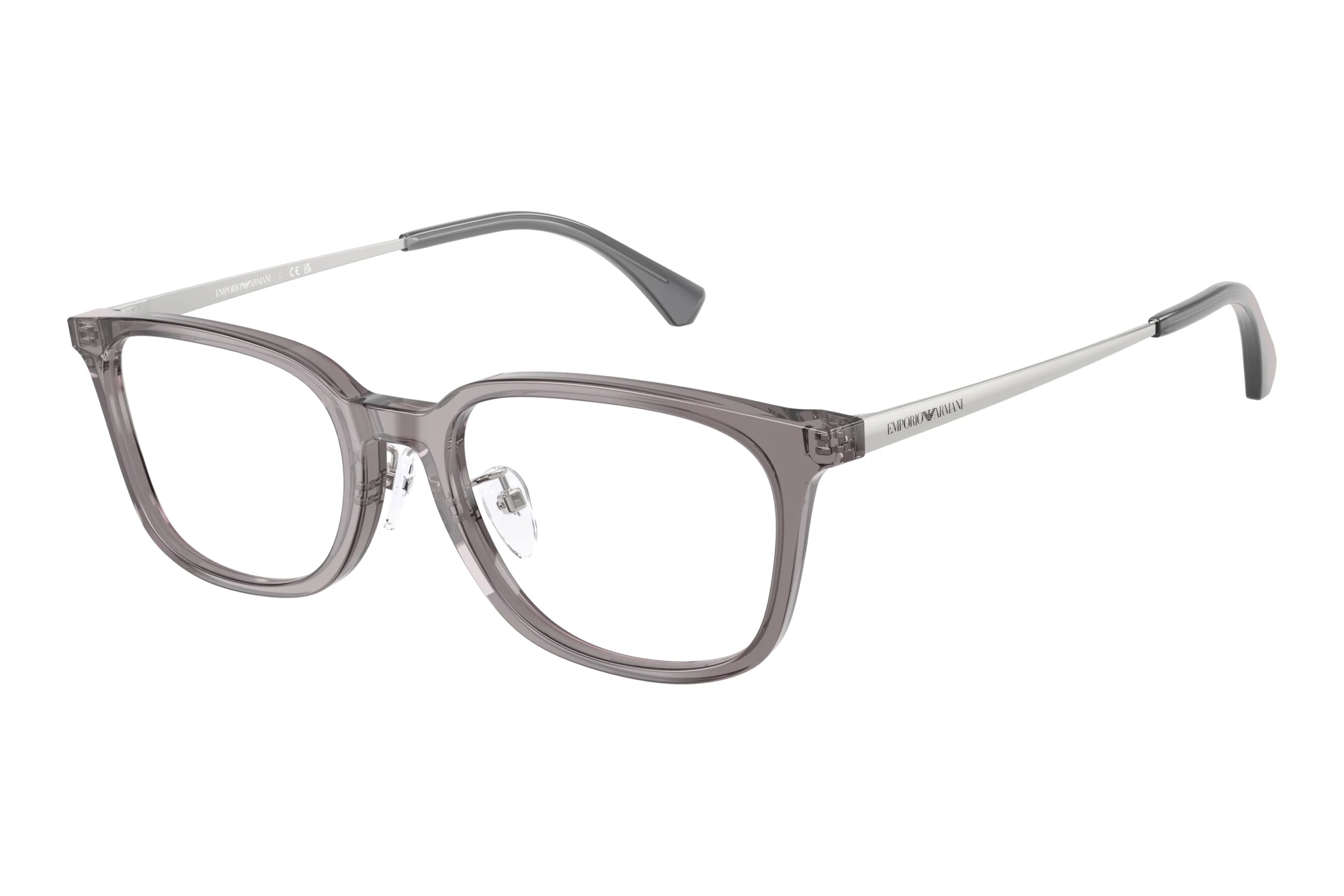 Emporio Armani EA3296D 6206 Shiny Transparent Grey Emporio Armani EA3296D 6206 Shiny Transparent Grey
