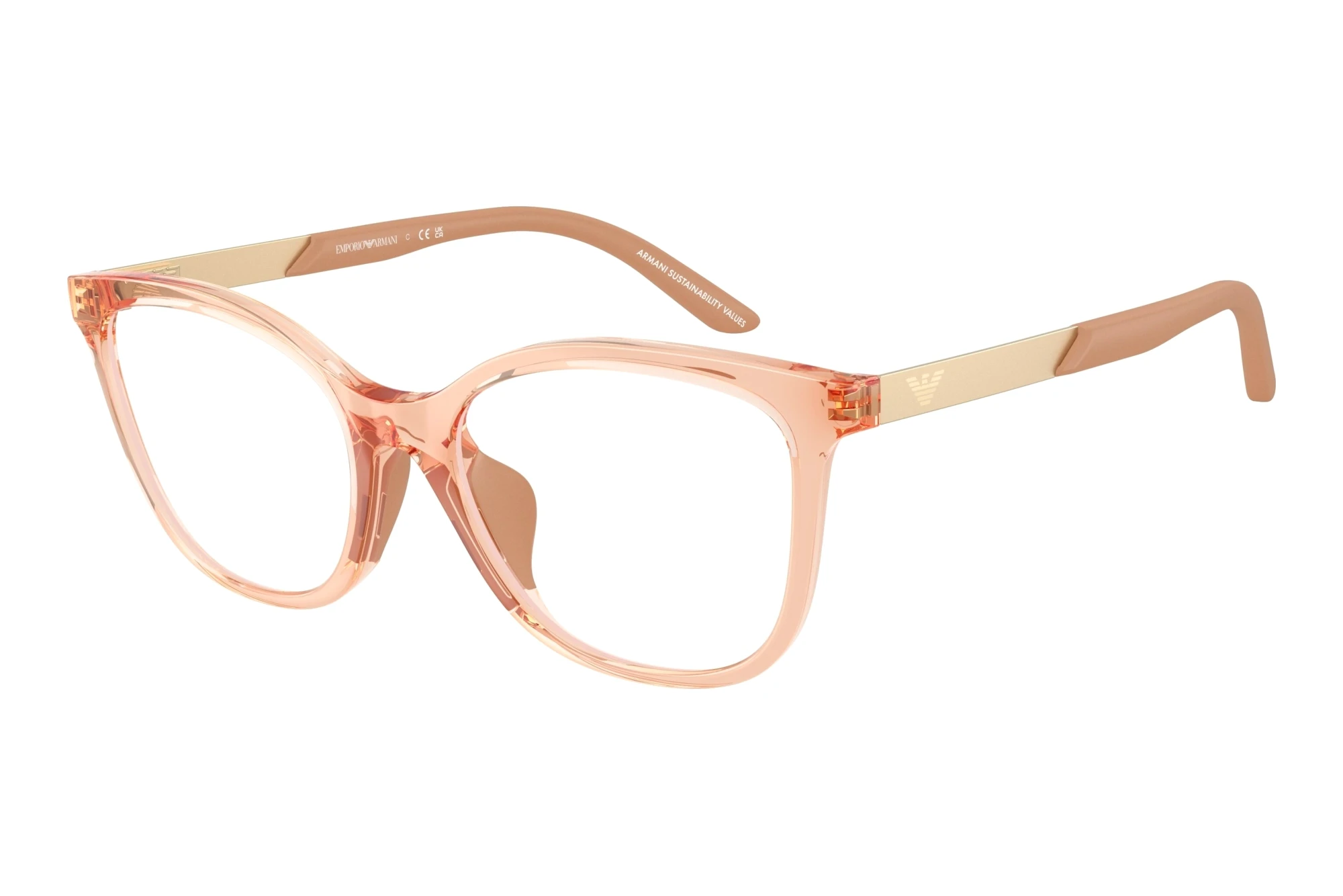 Emporio Armani EK3011U 6347 Shiny Transparent Beige Emporio Armani EK3011U 6347 Shiny Transparent Beige
