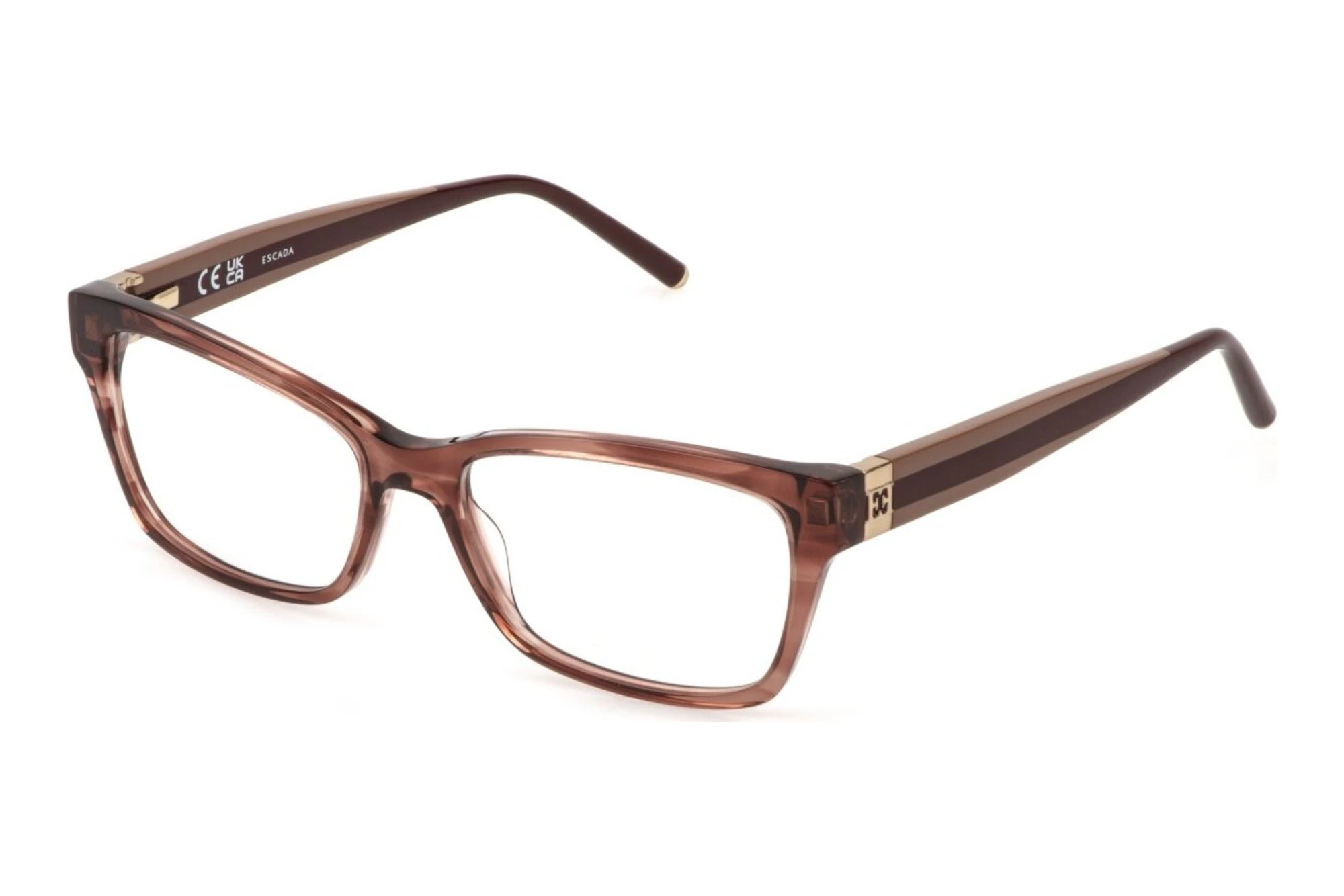 Escada VESG49 01EV STRIPED LIGHT BROWN Escada VESG49 01EV STRIPED LIGHT BROWN