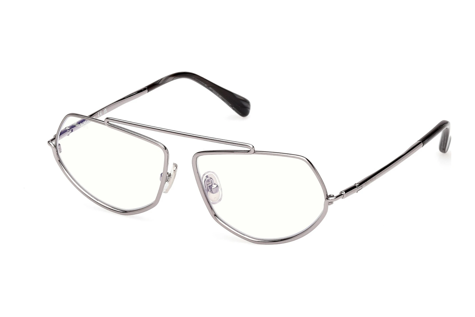 Max Mara MM5202-B 014 Glänzendes Helle Ruthenium Max Mara MM5202-B 014 Glänzendes Helle Ruthenium