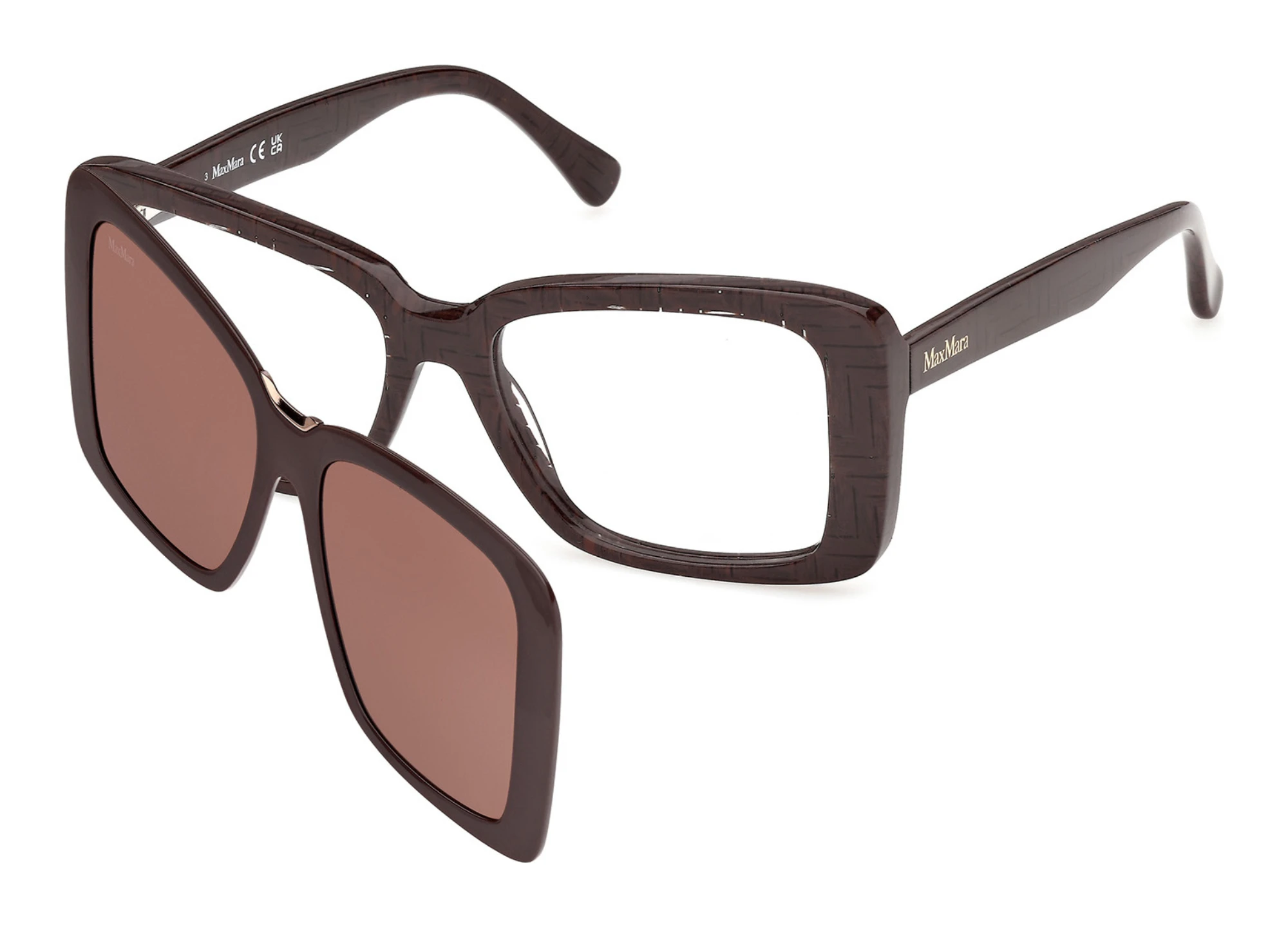 Max Mara MM5266 050 Hellbraun /Muster Max Mara MM5266 050 Hellbraun /Muster