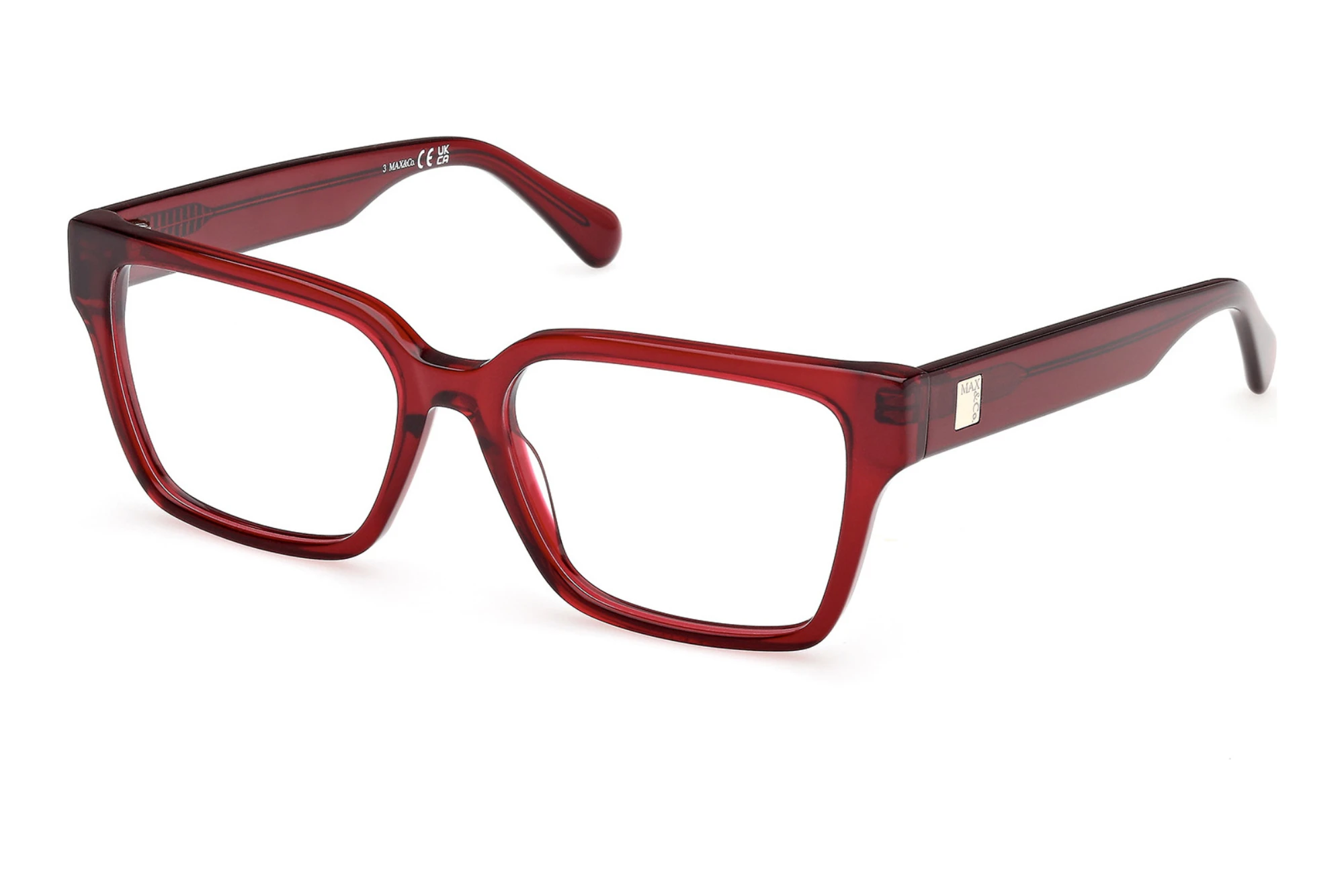 Max & Co. MO5179 066 Glänzend Dunkelrot Max & Co. MO5179 066 Glänzend Dunkelrot