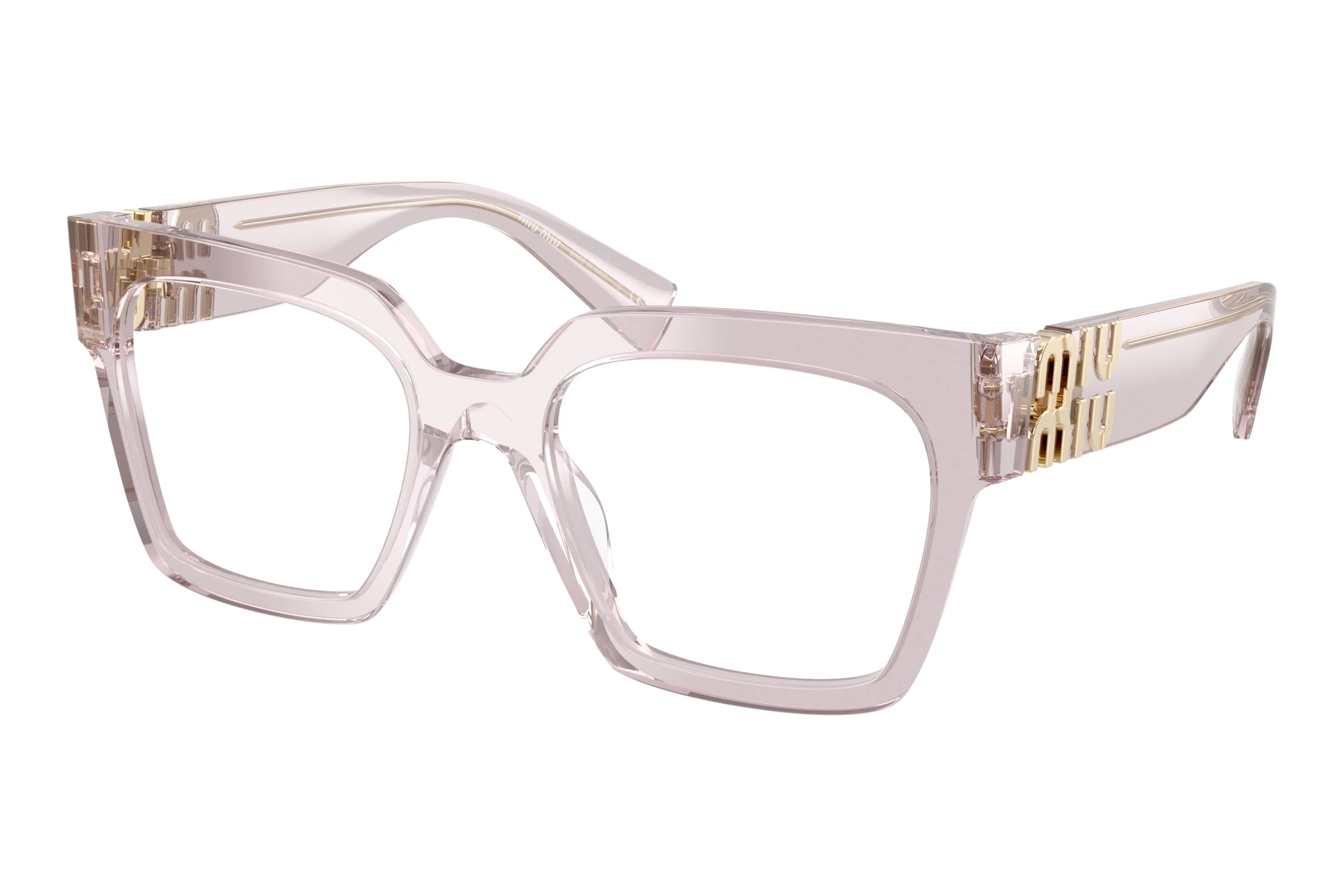 Miu Miu MU 04UV 12W1O1 Transparent Mauve Miu Miu MU 04UV 12W1O1 Transparent Mauve
