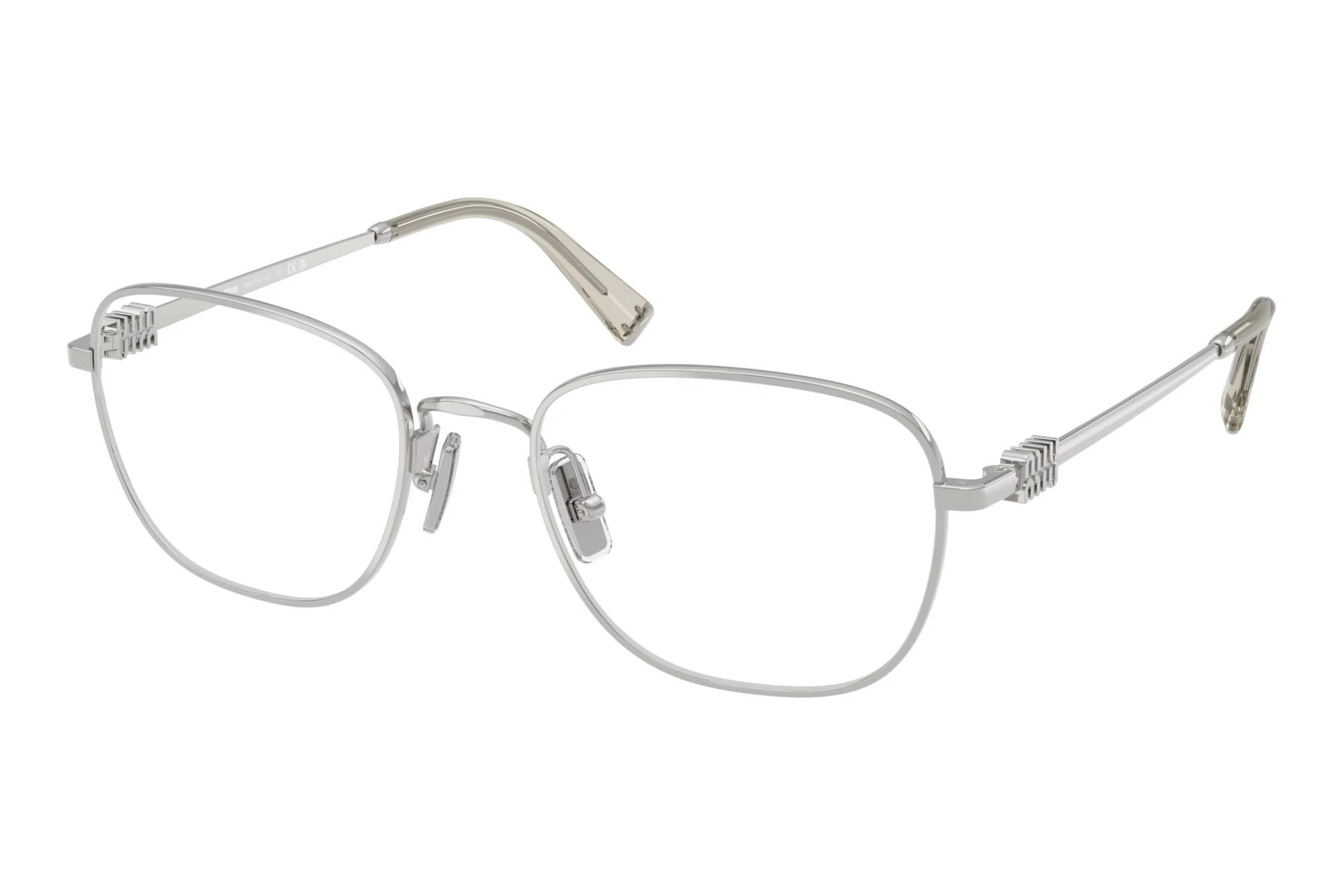 Miu Miu MU 50WV 1BC1O1 Silver Miu Miu MU 50WV 1BC1O1 Silver