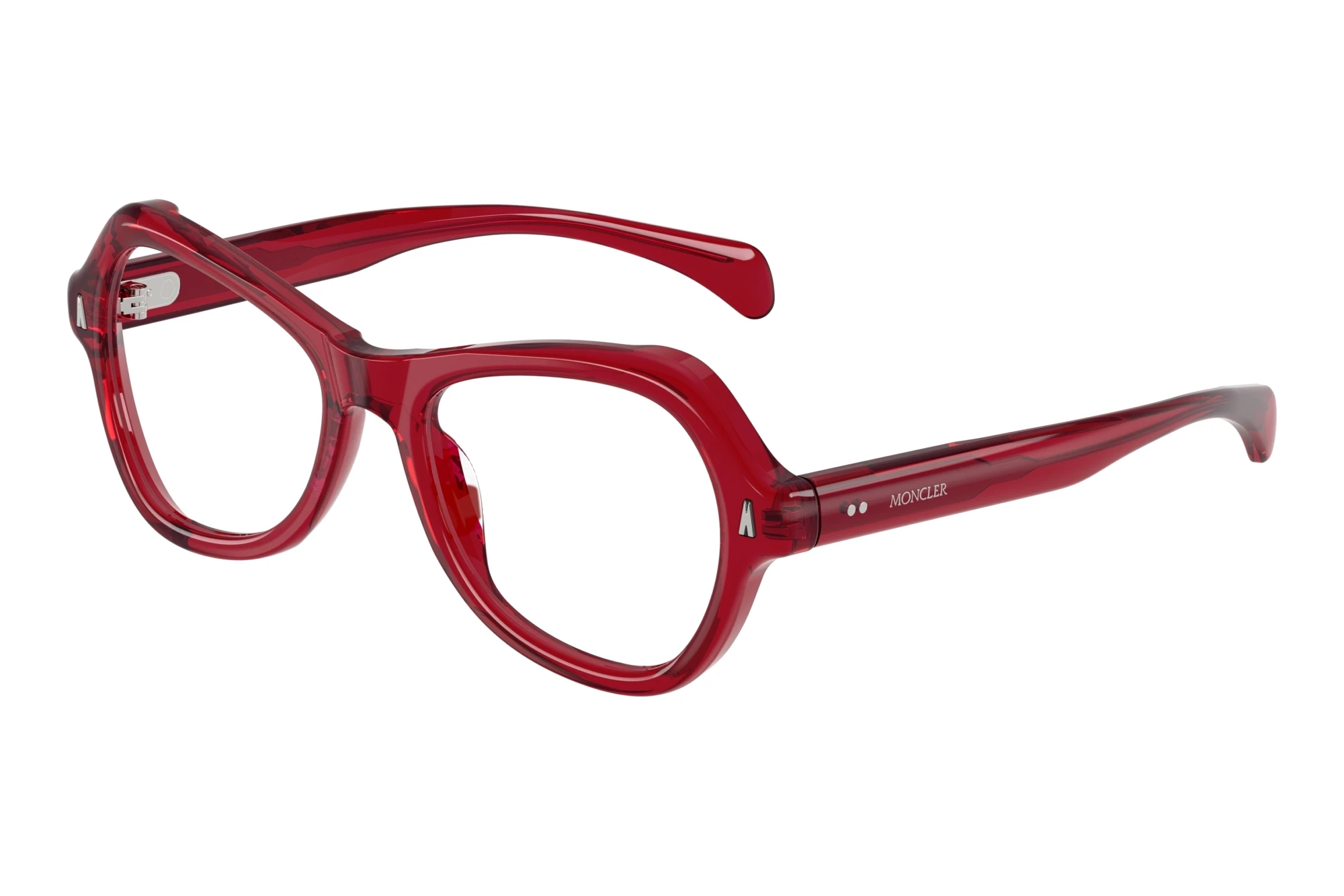 Moncler ME2038U 3053 Shiny Transparent Red Moncler ME2038U 3053 Shiny Transparent Red