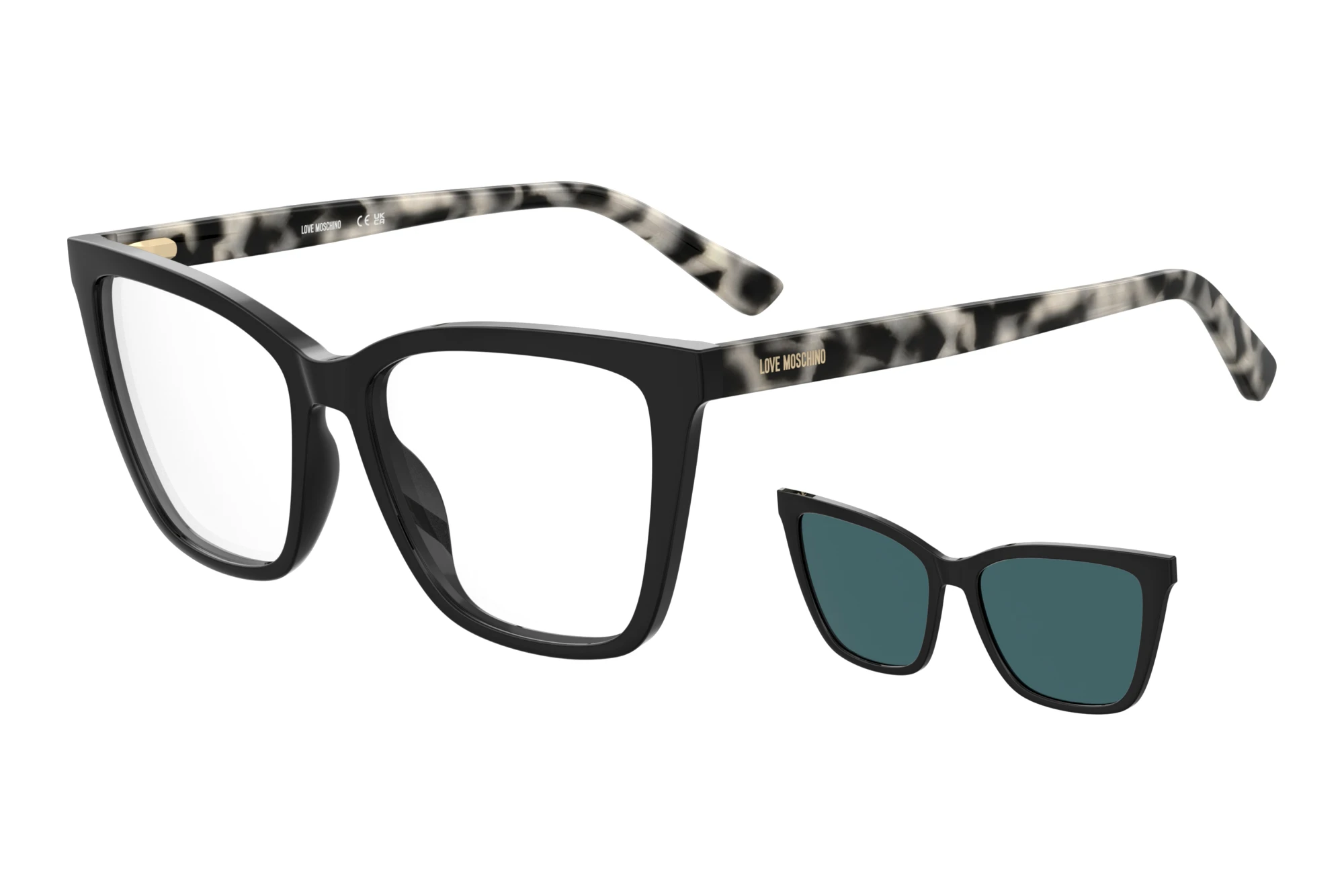 Moschino MOL698/C TCB BLACK WHITE HAVANA Moschino MOL698/C TCB BLACK WHITE HAVANA