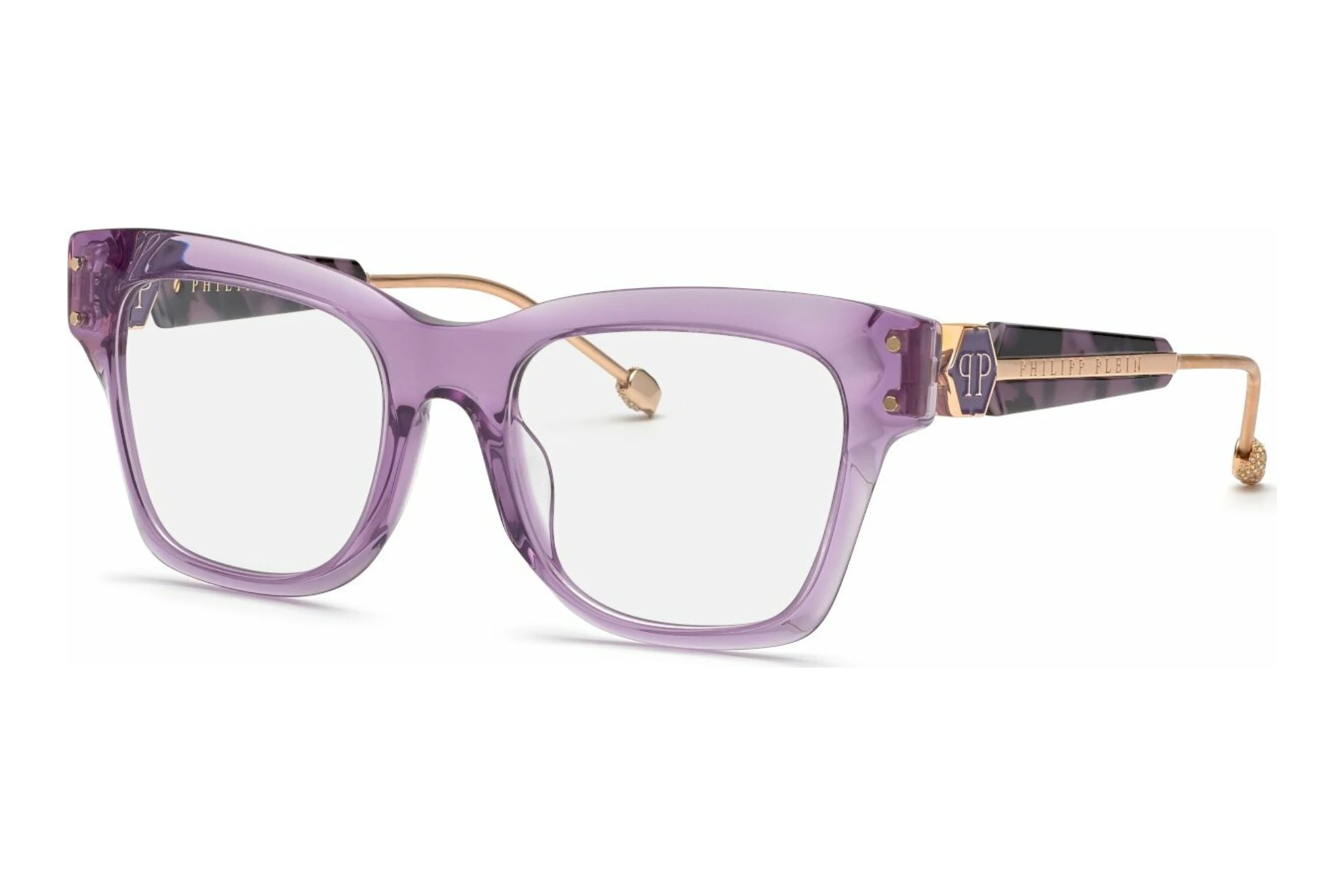 Philipp Plein VPP125S 06PF SHINY TRANSP.LILIAC Philipp Plein VPP125S 06PF SHINY TRANSP.LILIAC