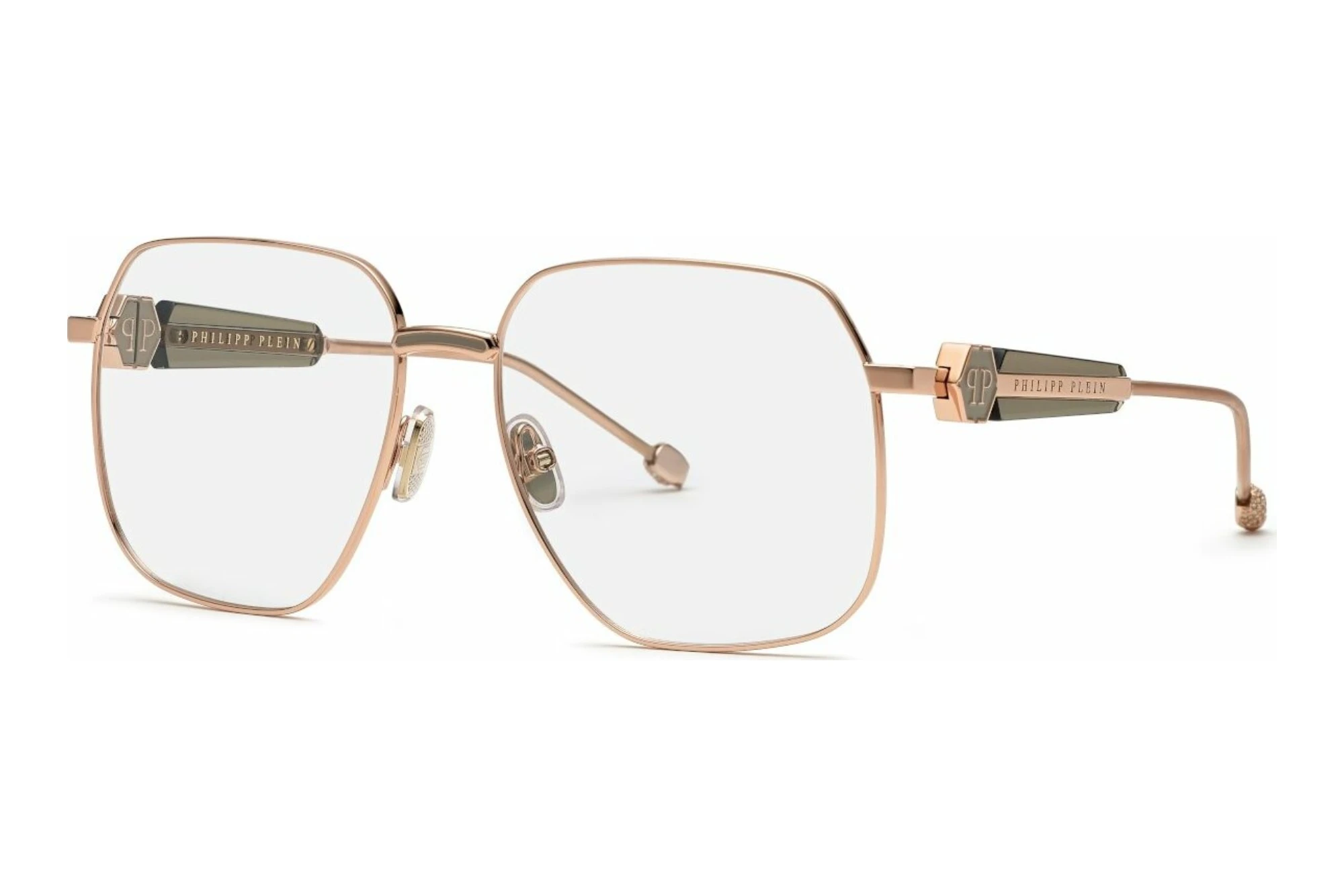 Philipp Plein VPP126S 02AM SHINY COPPER GOLD WITH COLOURED PARTS Philipp Plein VPP126S 02AM SHINY COPPER GOLD WITH COLOURED PARTS