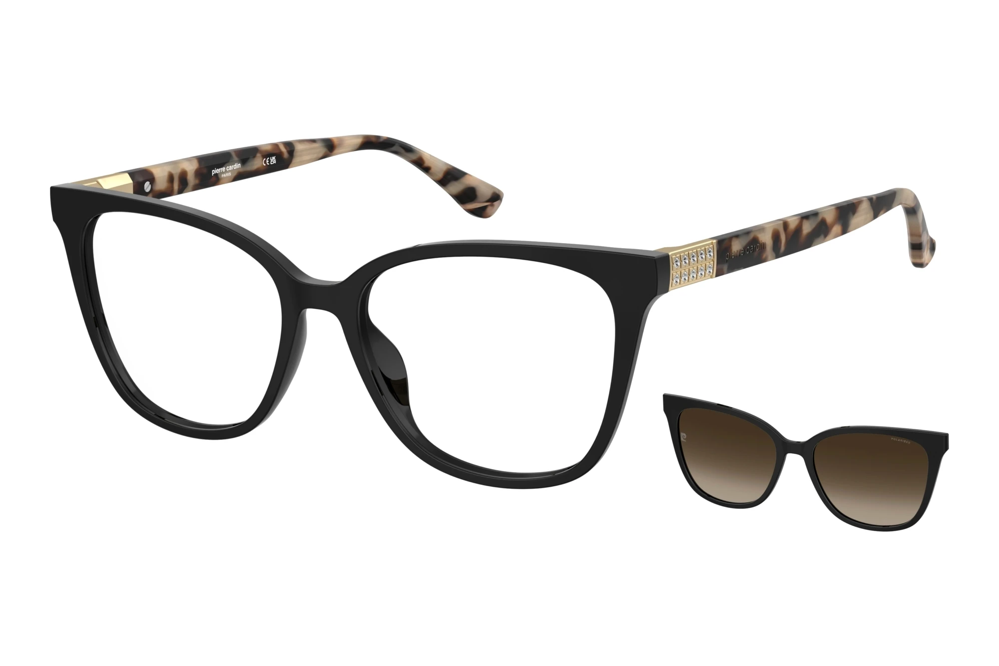 Pierre Cardin P.C. 8550/C WR7 BLACK HAVANA Pierre Cardin P.C. 8550/C WR7 BLACK HAVANA