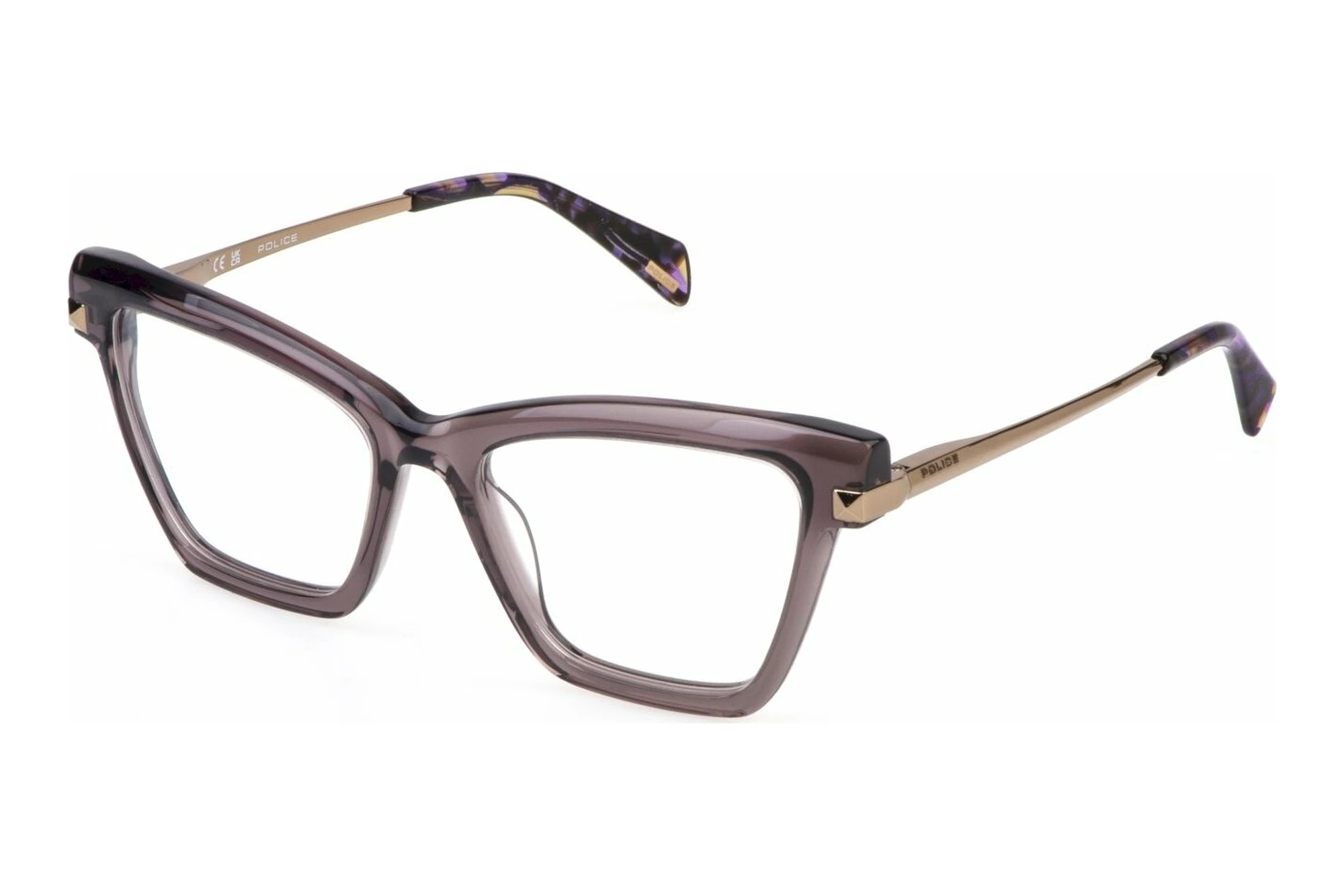 Police VPLP50 0830 SHINY TRANSP.MAUVE Police VPLP50 0830 SHINY TRANSP.MAUVE