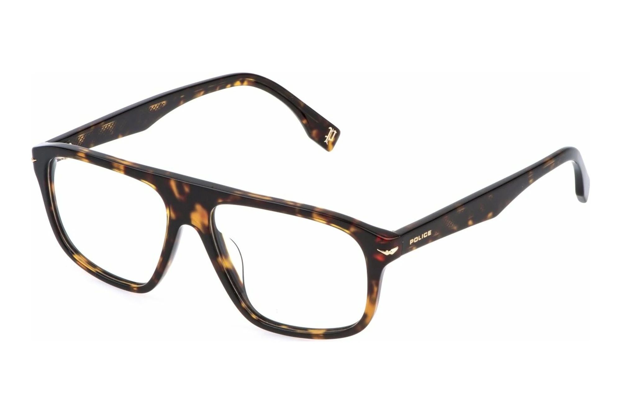 Police VPLQ65 0722 SHINY DARK HAVANA Police VPLQ65 0722 SHINY DARK HAVANA