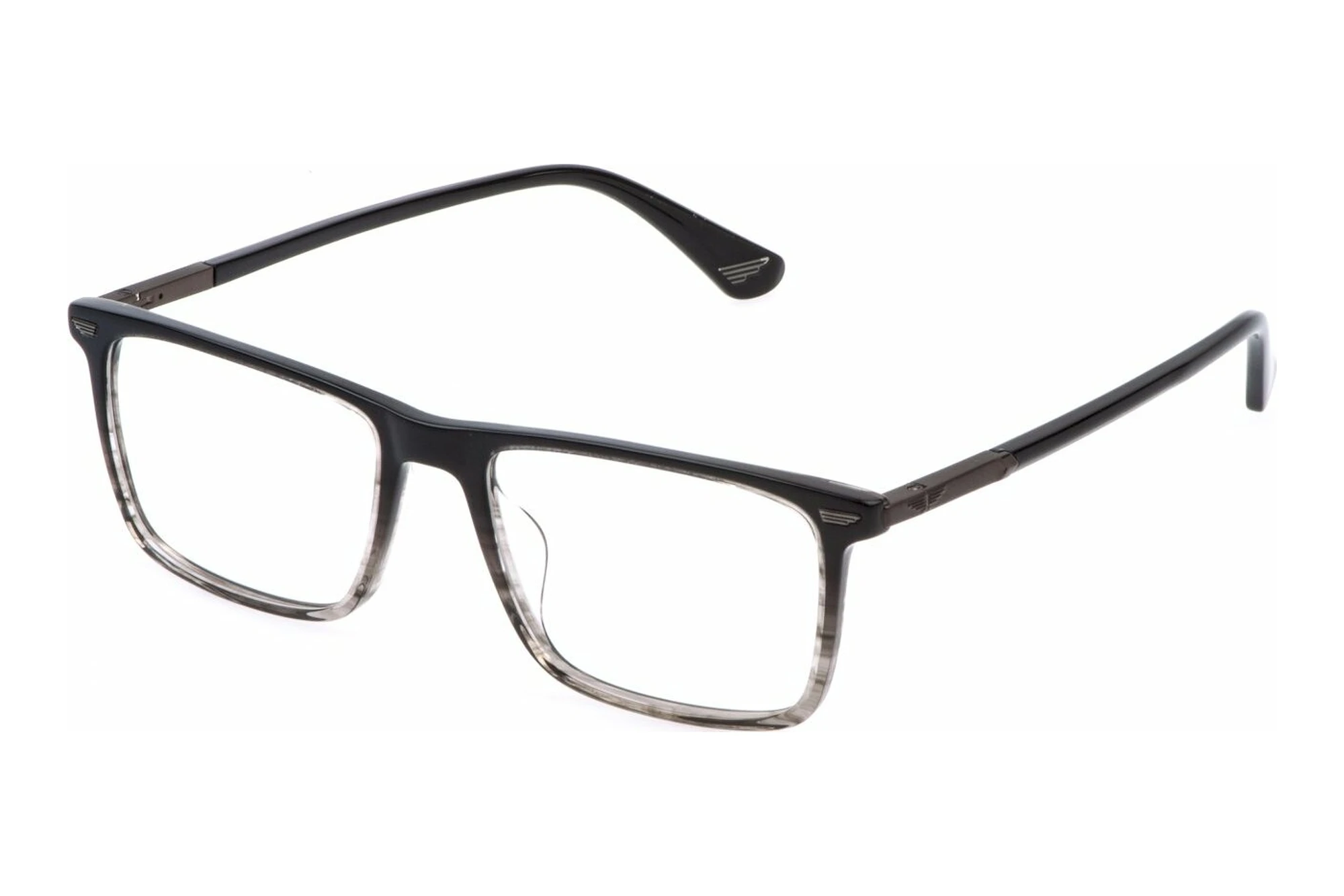 Police VPLQ68 01EX SHINY STRIPED GREY Police VPLQ68 01EX SHINY STRIPED GREY