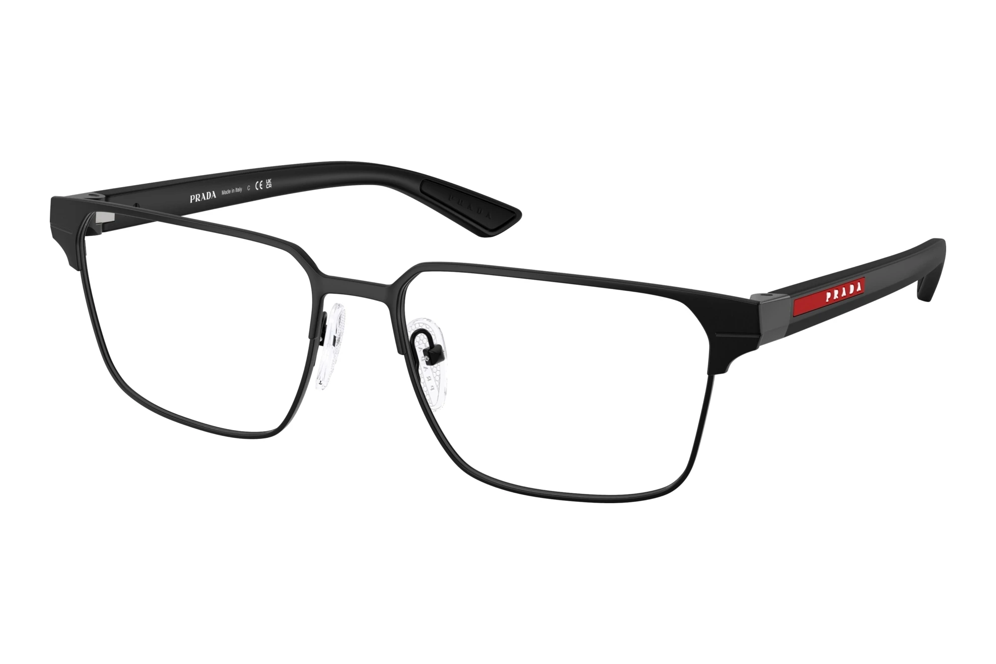 Prada Linea Rossa PS 50TV 1BO1O1 Matte Black Prada Linea Rossa PS 50TV 1BO1O1 Matte Black