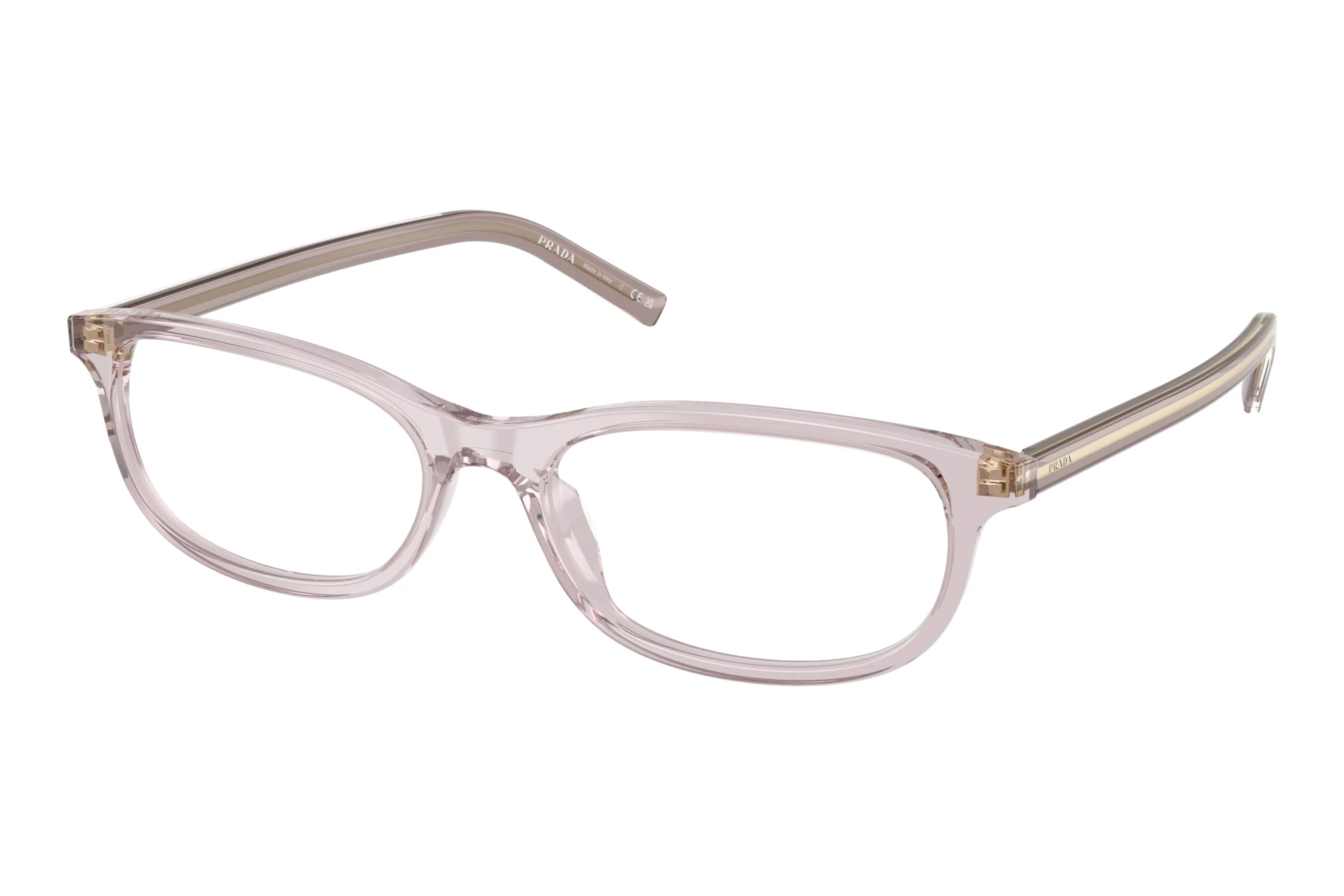 Prada PR D15VU 12W1O1 Transparent Mauve Prada PR D15VU 12W1O1 Transparent Mauve
