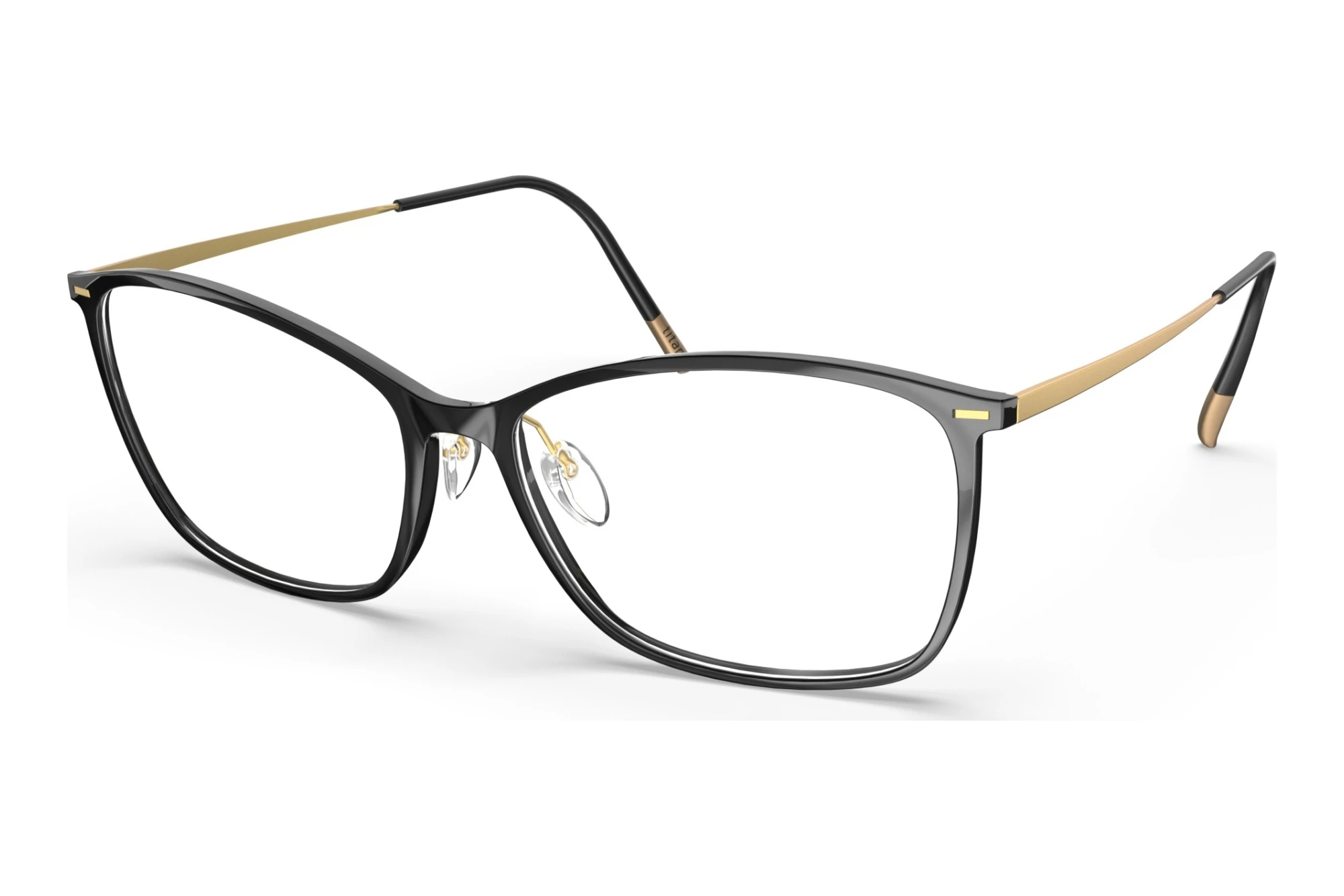 Silhouette 1598 9032 Black Shiny Silhouette 1598 9032 Black Shiny