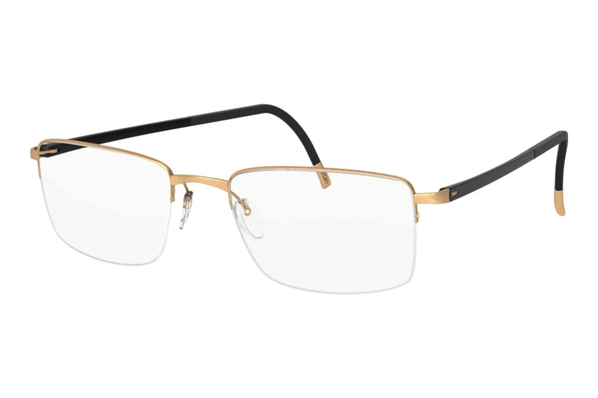 Silhouette 5457 6070 Shiny Gold / Black Silhouette 5457 6070 Shiny Gold / Black