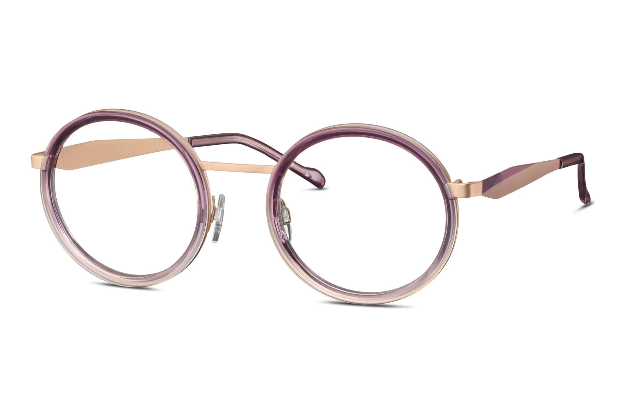 TITANFLEX EBT 826054 25 roségold matt/cassis verlauf TITANFLEX EBT 826054 25 roségold matt/cassis verlauf