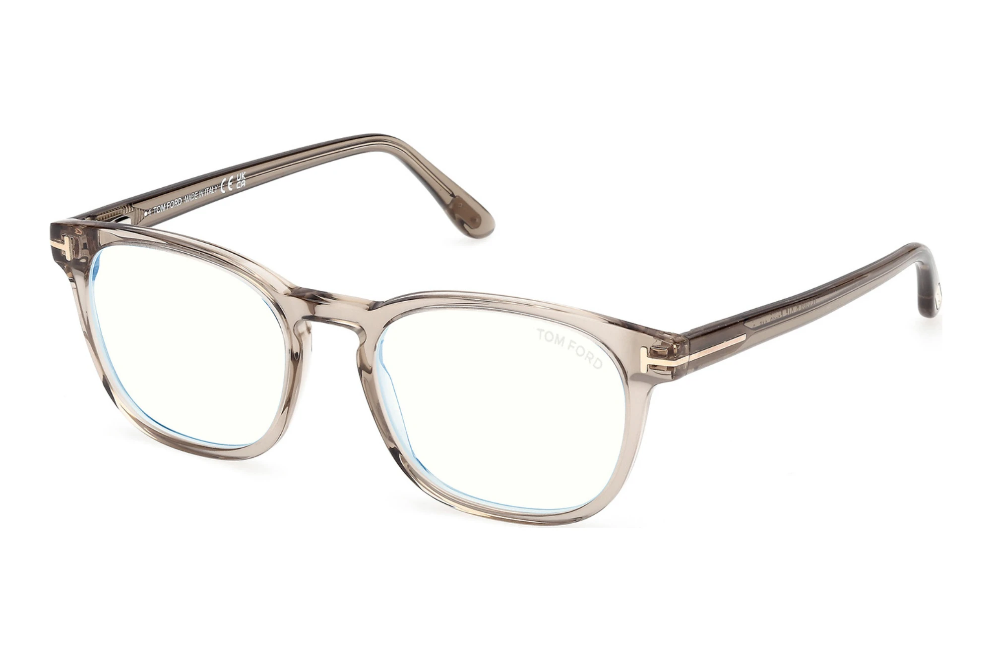 Tom Ford FT5868-B 045 Glänzend Hellbraun Tom Ford FT5868-B 045 Glänzend Hellbraun