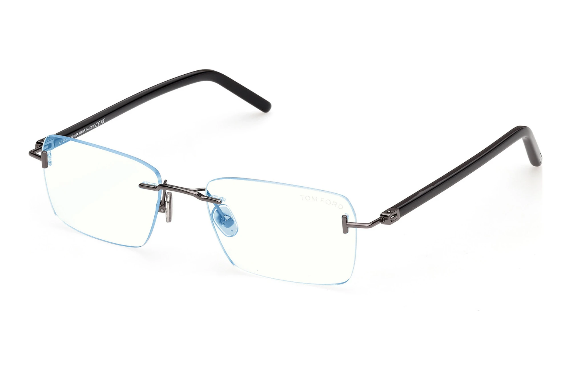Tom Ford FT6210-B 012 Glänzend Dunkel Ruthenium Tom Ford FT6210-B 012 Glänzend Dunkel Ruthenium