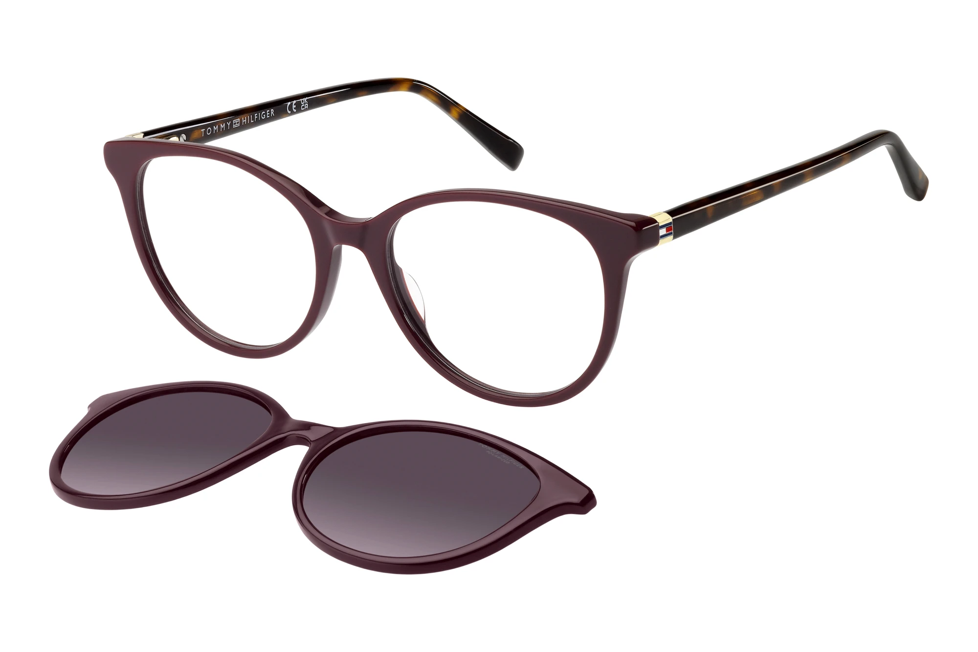 Tommy Hilfiger TH 2395/C LHF BURGUNDY Tommy Hilfiger TH 2395/C LHF BURGUNDY