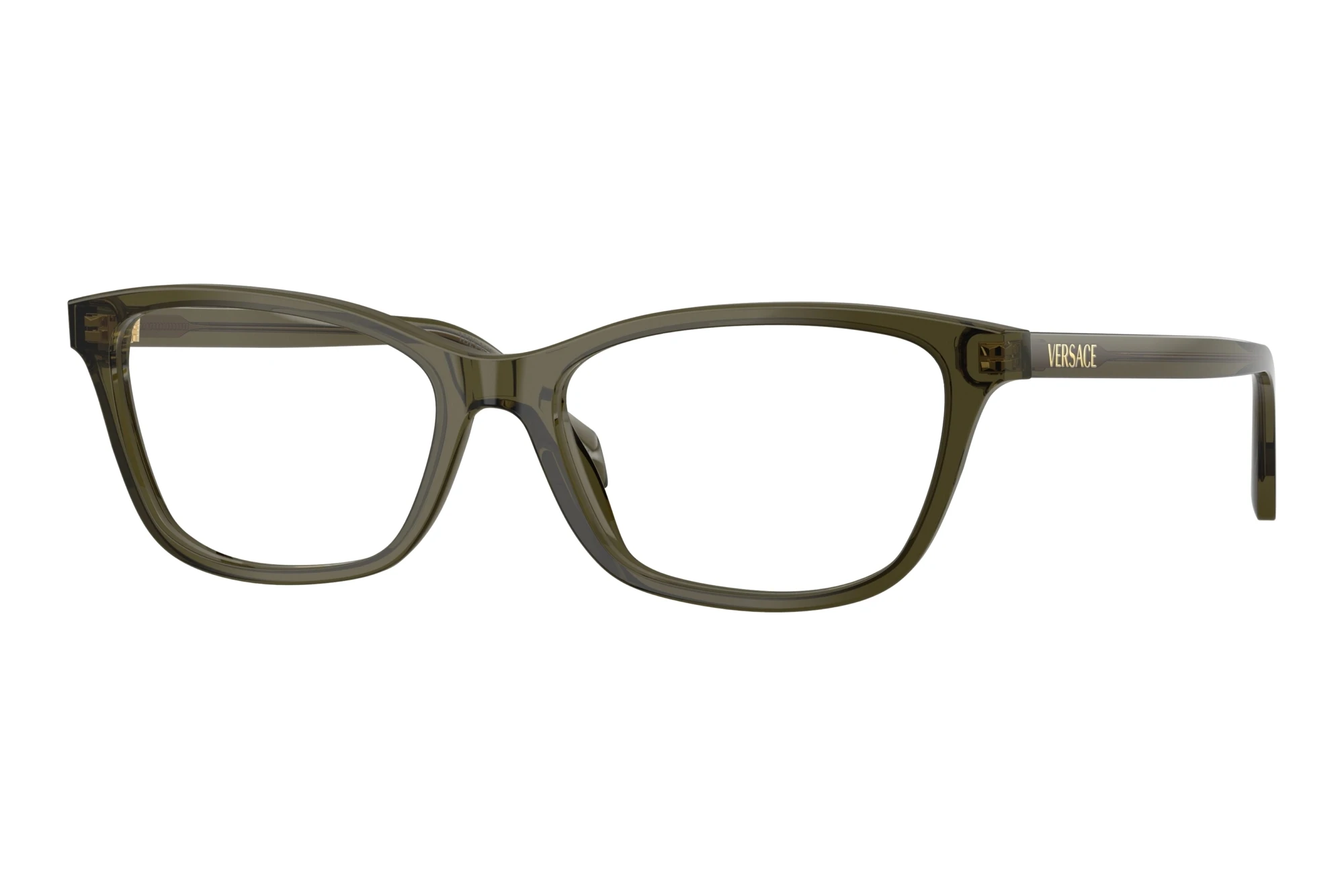 Versace VE3375 5542 Transparent Dark Green Versace VE3375 5542 Transparent Dark Green