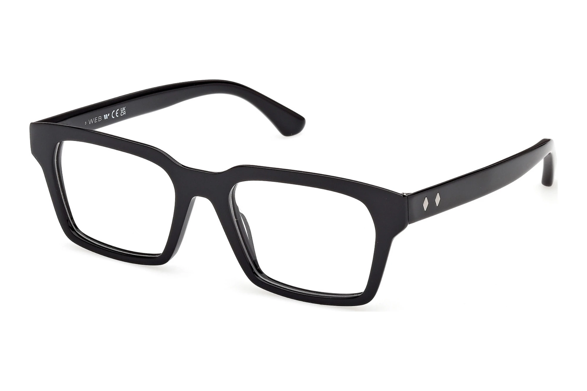 Web Eyewear WE5459 001 Glänzend Schwarz Web Eyewear WE5459 001 Glänzend Schwarz