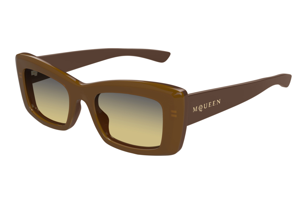 Alexander McQueen AM0526S 003 BROWN Alexander McQueen AM0526S 003 BROWN