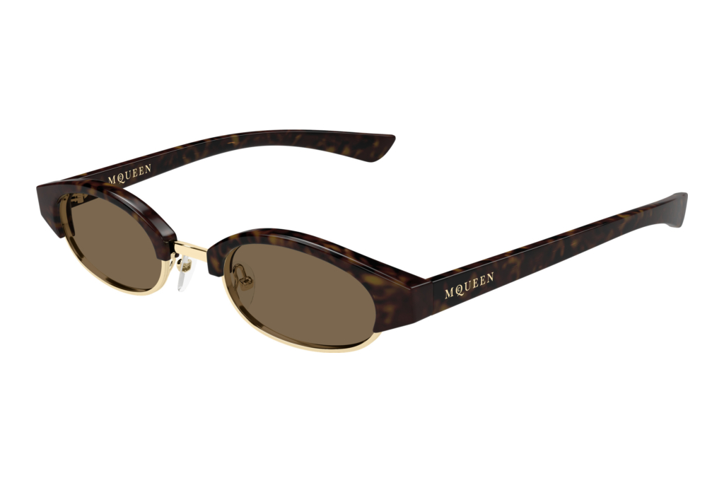 Alexander McQueen AM0534S 002 HAVANA Alexander McQueen AM0534S 002 HAVANA