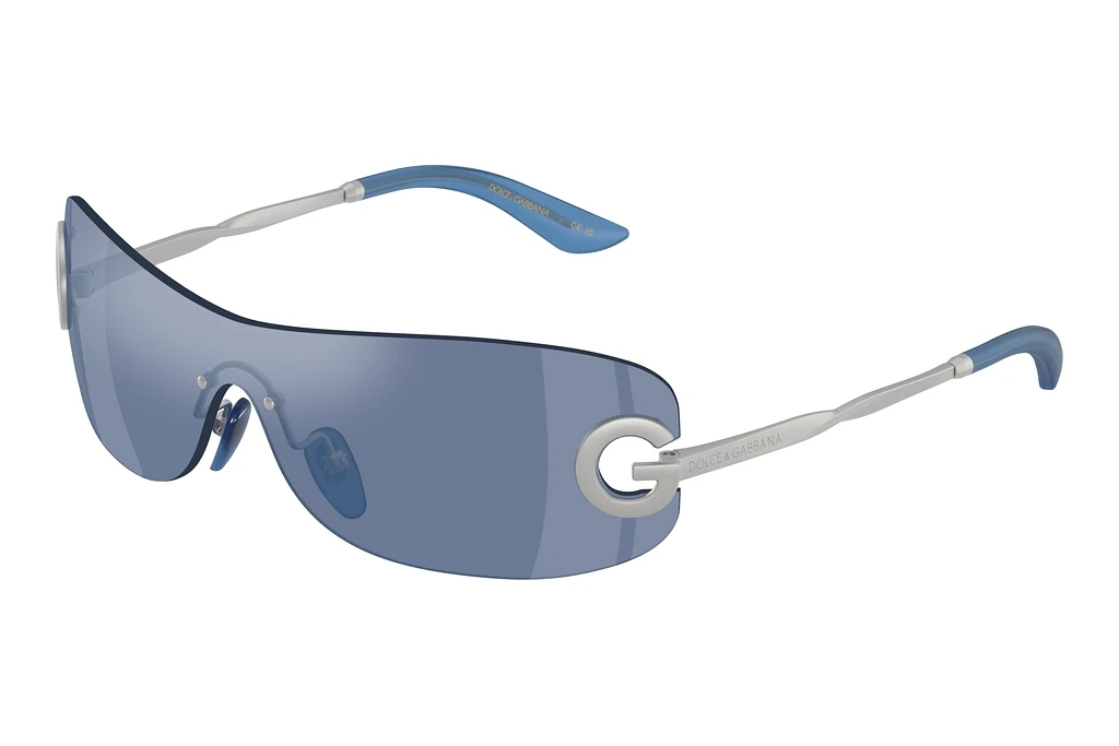 Dolce & Gabbana   DX2001 13641U Dark Violet Mirror SilverMatte Silver Dolce & Gabbana   DX2001 13641U Dark Violet Mirror SilverMatte Silver