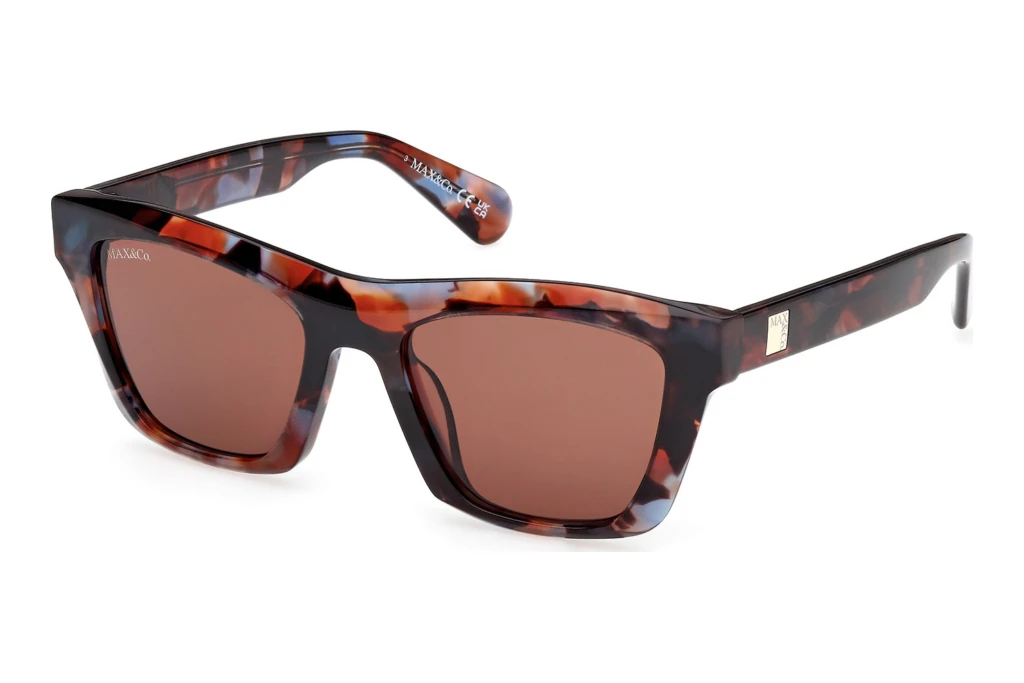 Max & Co.   MO0145 54E braunRot Havanna Max & Co.   MO0145 54E braunRot Havanna