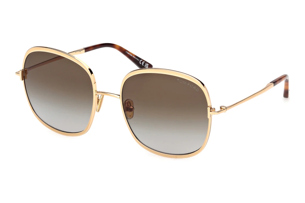 Tom Ford   FT1320 30P grün verlaufendGlänzend Tiefgold Tom Ford   FT1320 30P grün verlaufendGlänzend Tiefgold