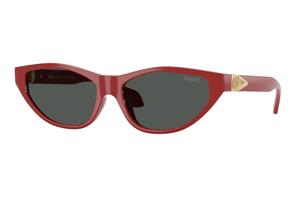 Versace   VE4491U 538887 Dark GreyRed Versace   VE4491U 538887 Dark GreyRed
