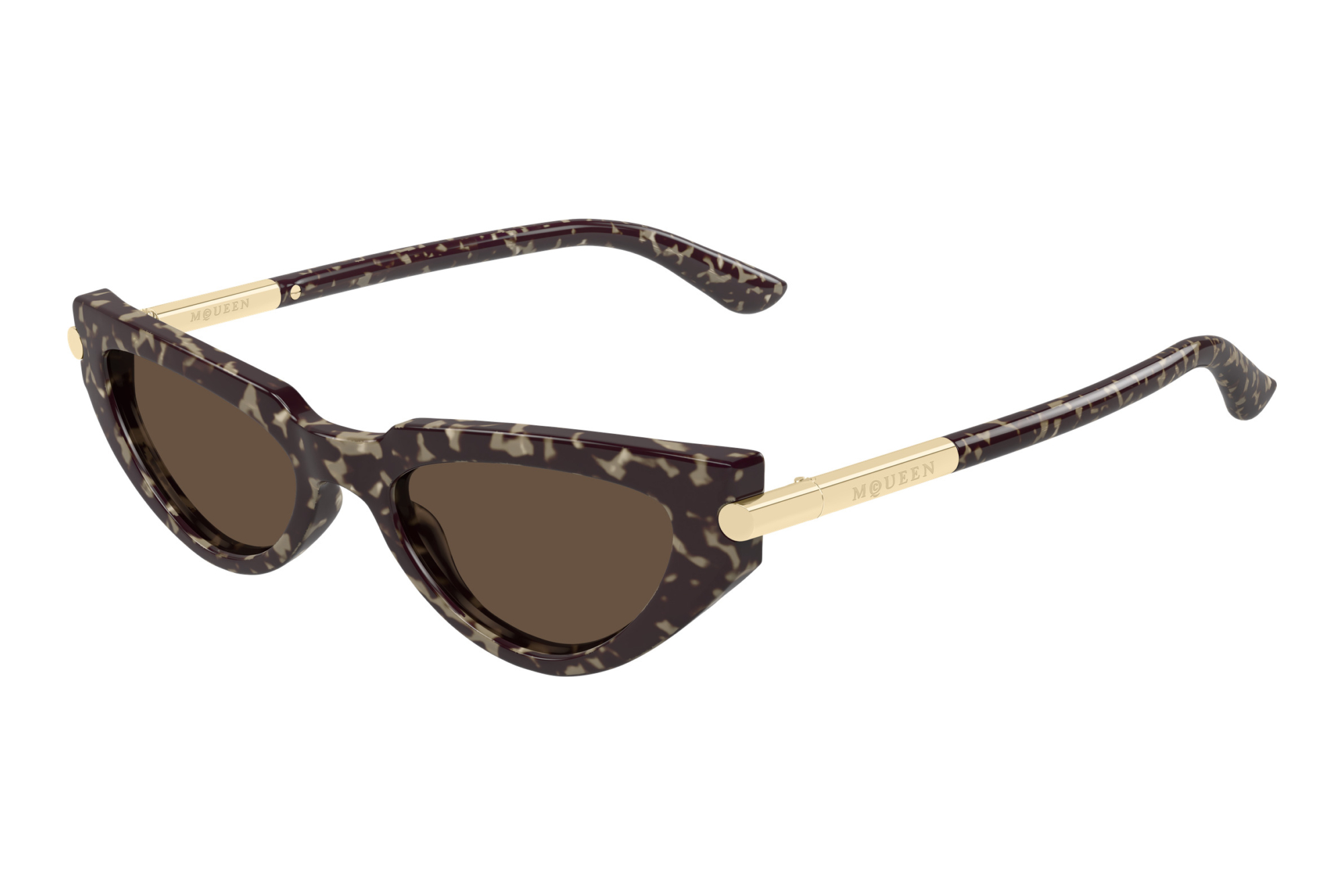 Alexander McQueen AM0520S 002 HAVANA Alexander McQueen AM0520S 002 HAVANA