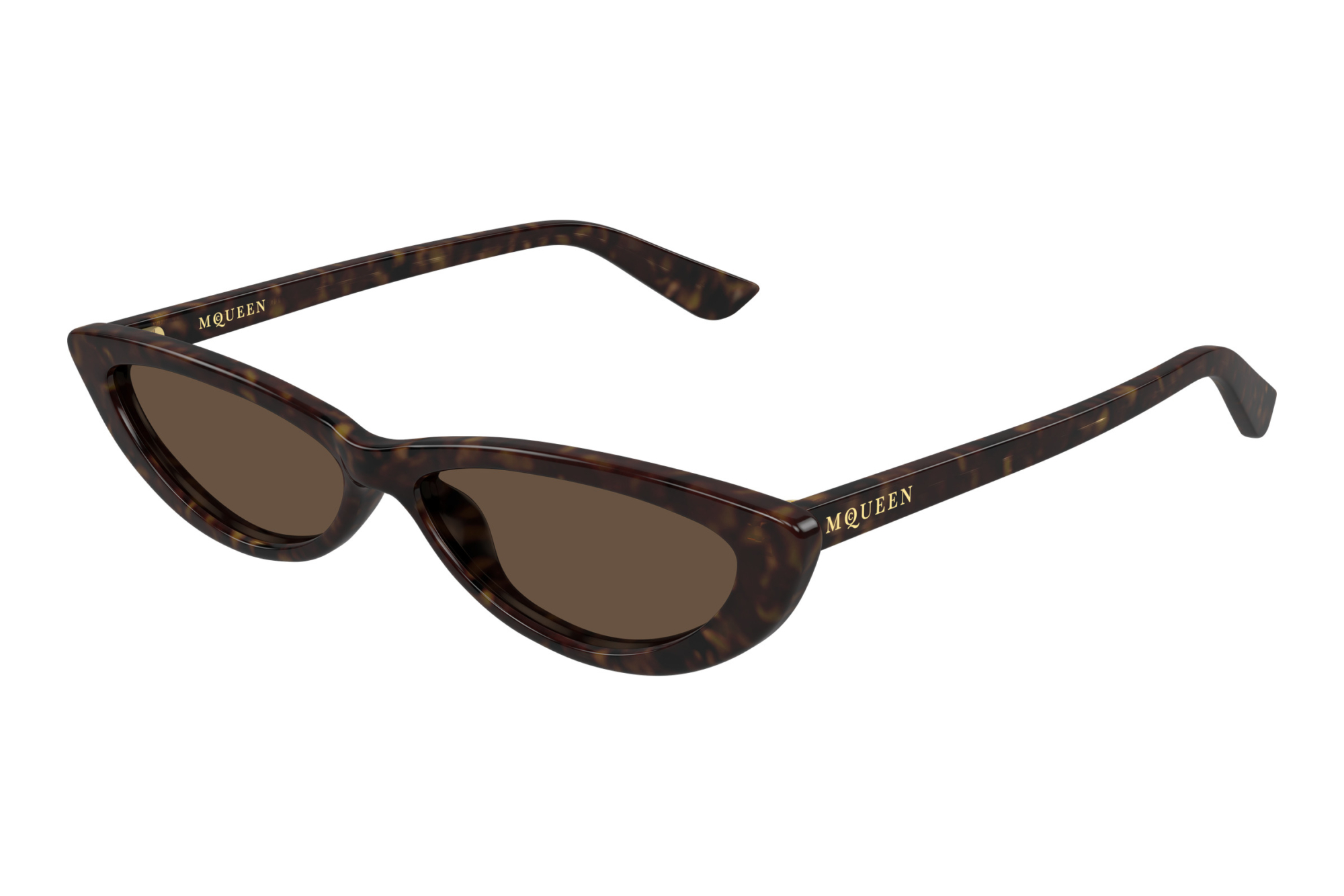 Alexander McQueen AM0535S 002 HAVANA Alexander McQueen AM0535S 002 HAVANA