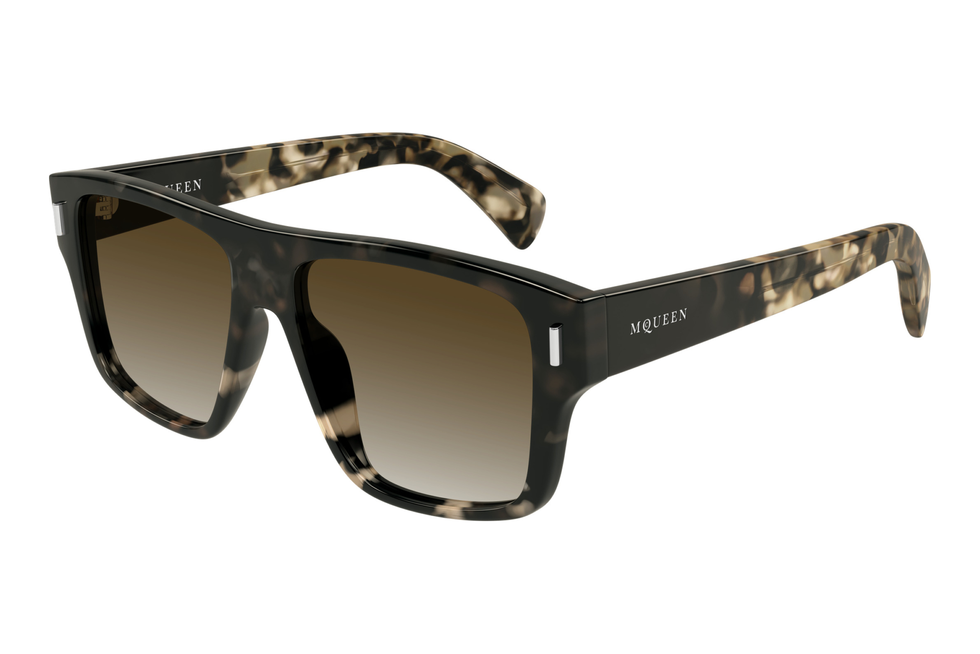 Alexander McQueen AM0550S 002 HAVANA Alexander McQueen AM0550S 002 HAVANA