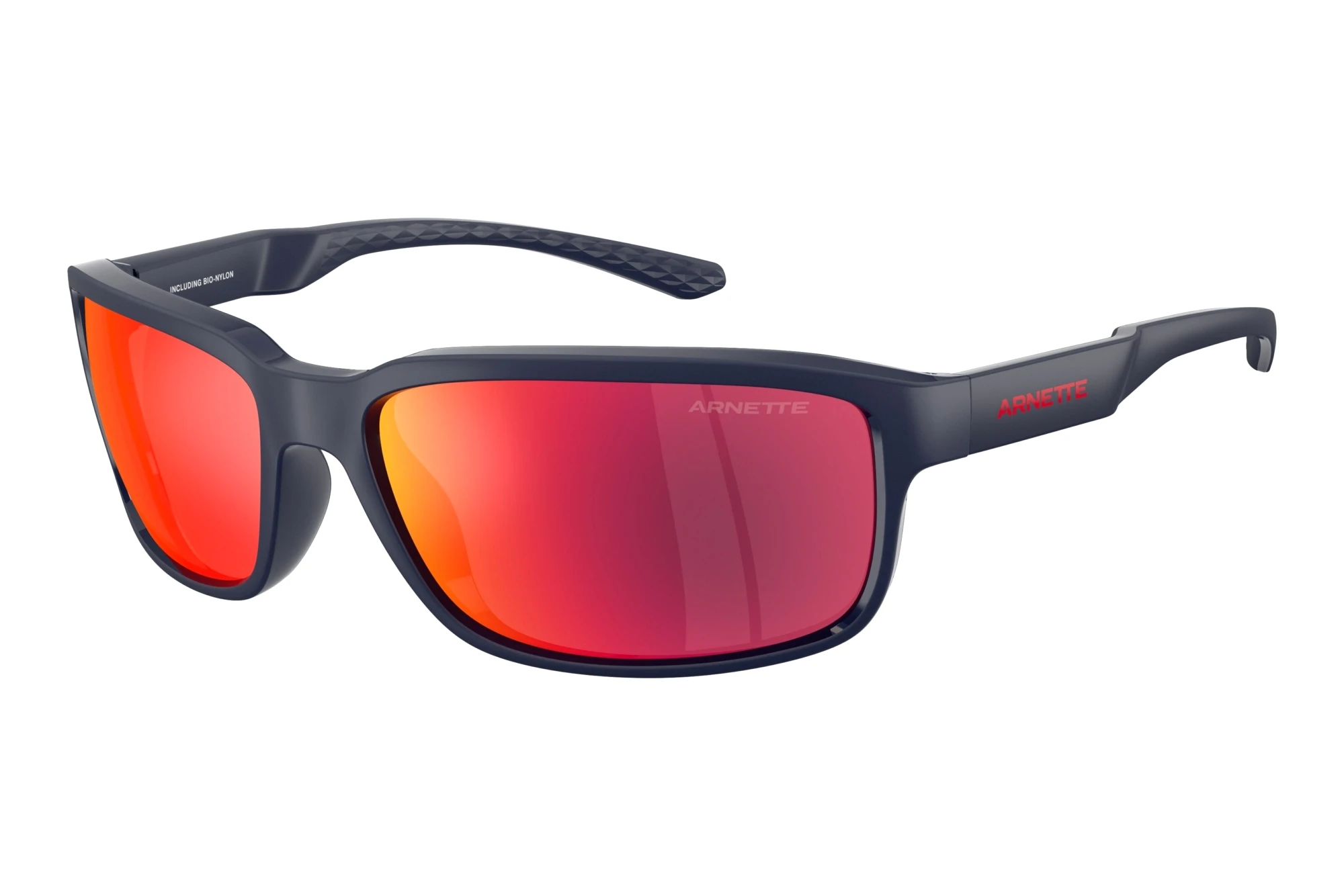 Arnette AN4373 27626Q Grey Mirror Orange/YellowMatte Navy Blue Arnette AN4373 27626Q Grey Mirror Orange/YellowMatte Navy Blue